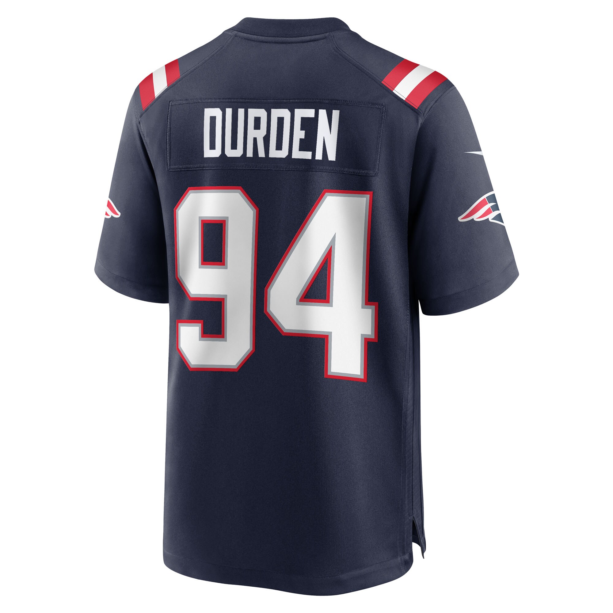 Cory Durden New England Patriots Nike Team Game Jersey – Navy Clowdercats