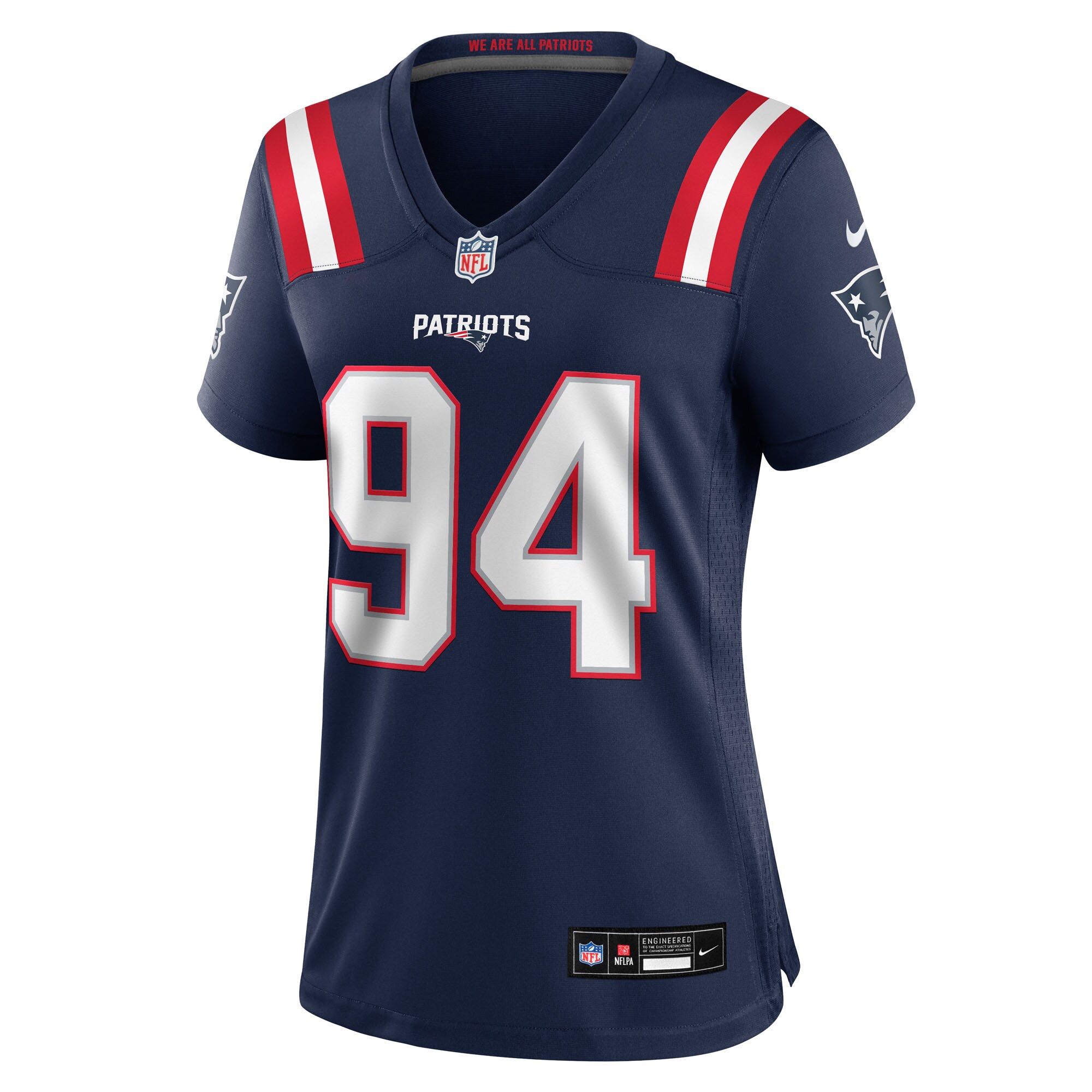 Cory Durden New England Patriots Nike Women’s Team Game Jersey – Navy Clowdercats