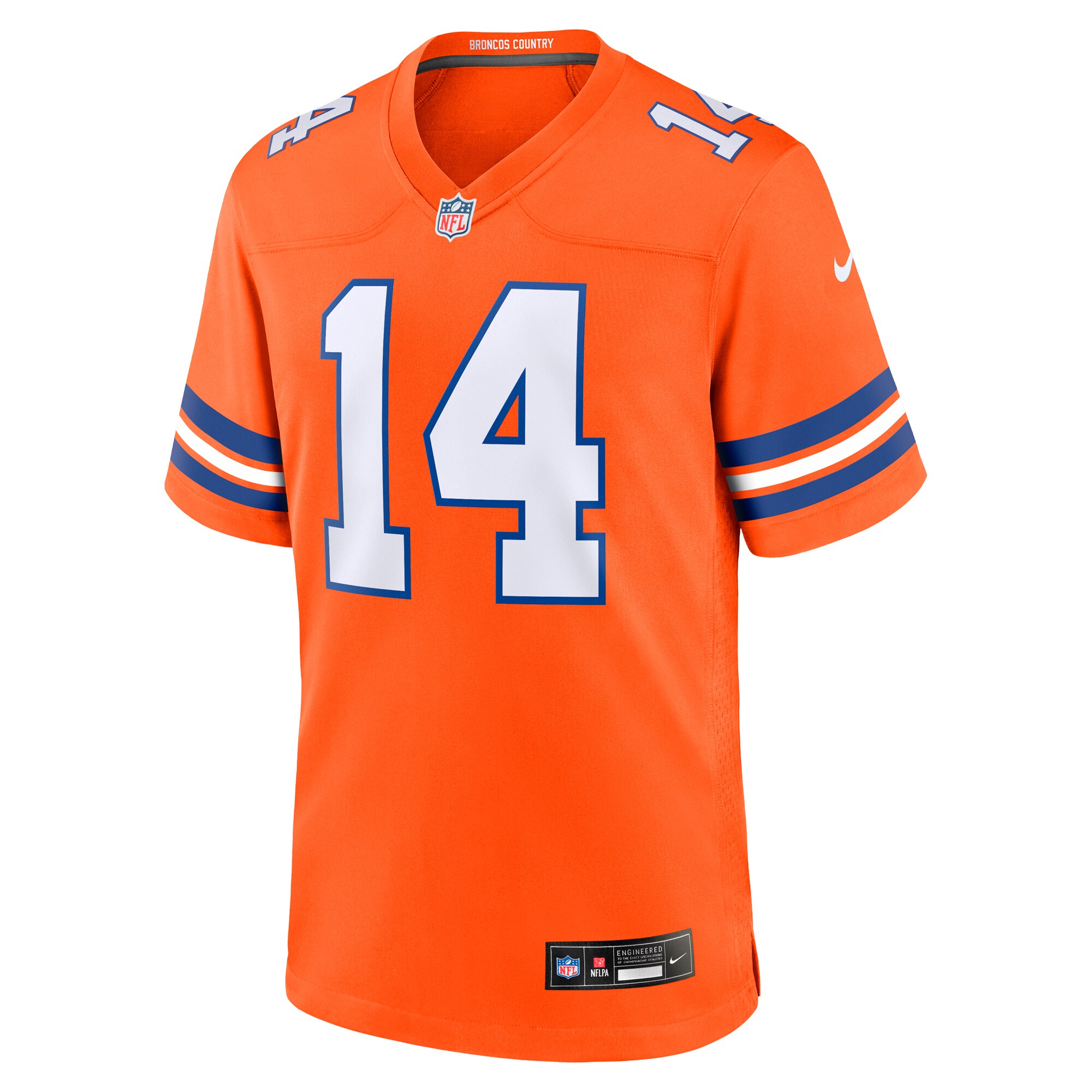 Courtland Sutton Denver Broncos Nike Alternate Game Jersey – Orange Clowdercats