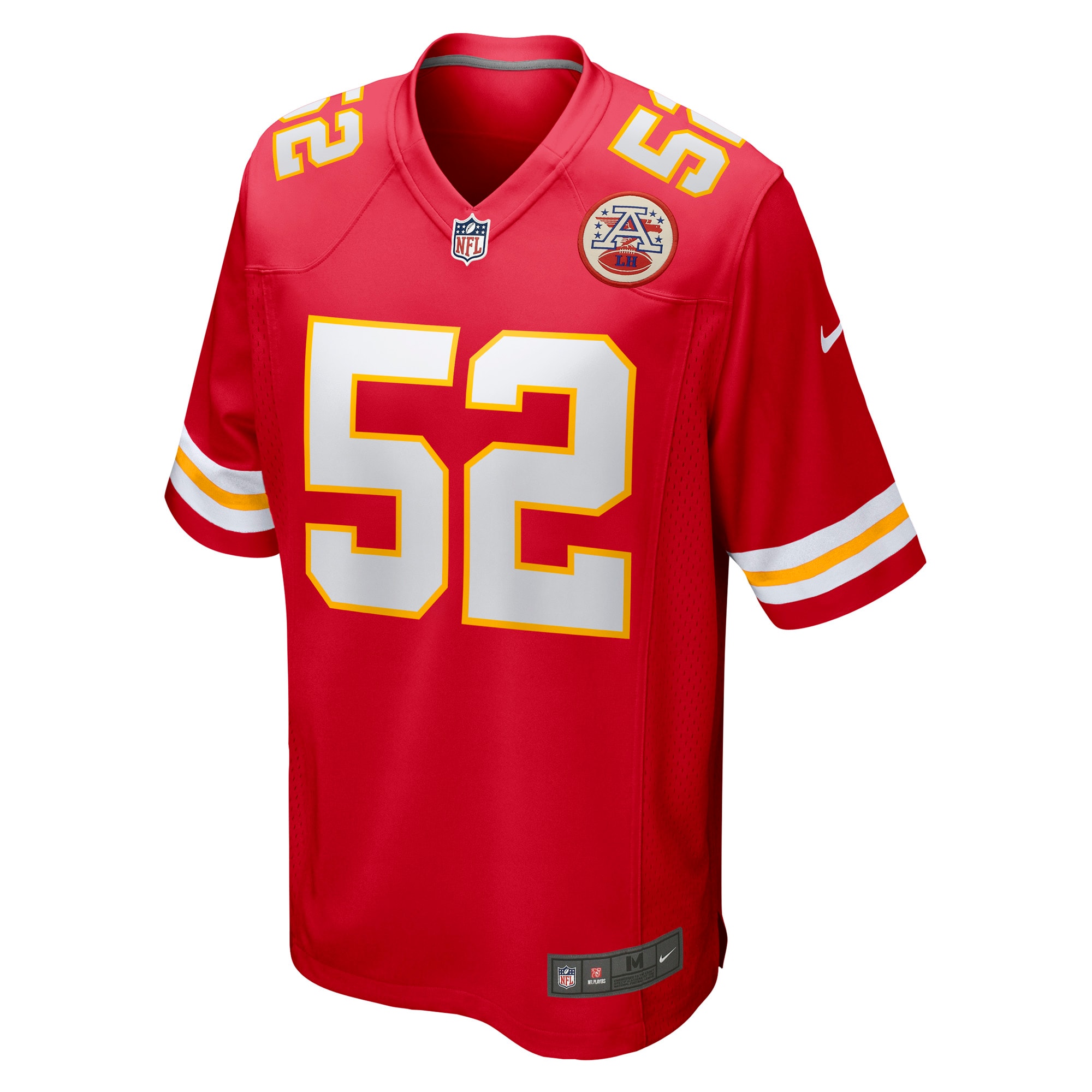 Creed Humphrey Kansas City Chiefs Nike Game Jersey – Red Clowdercats