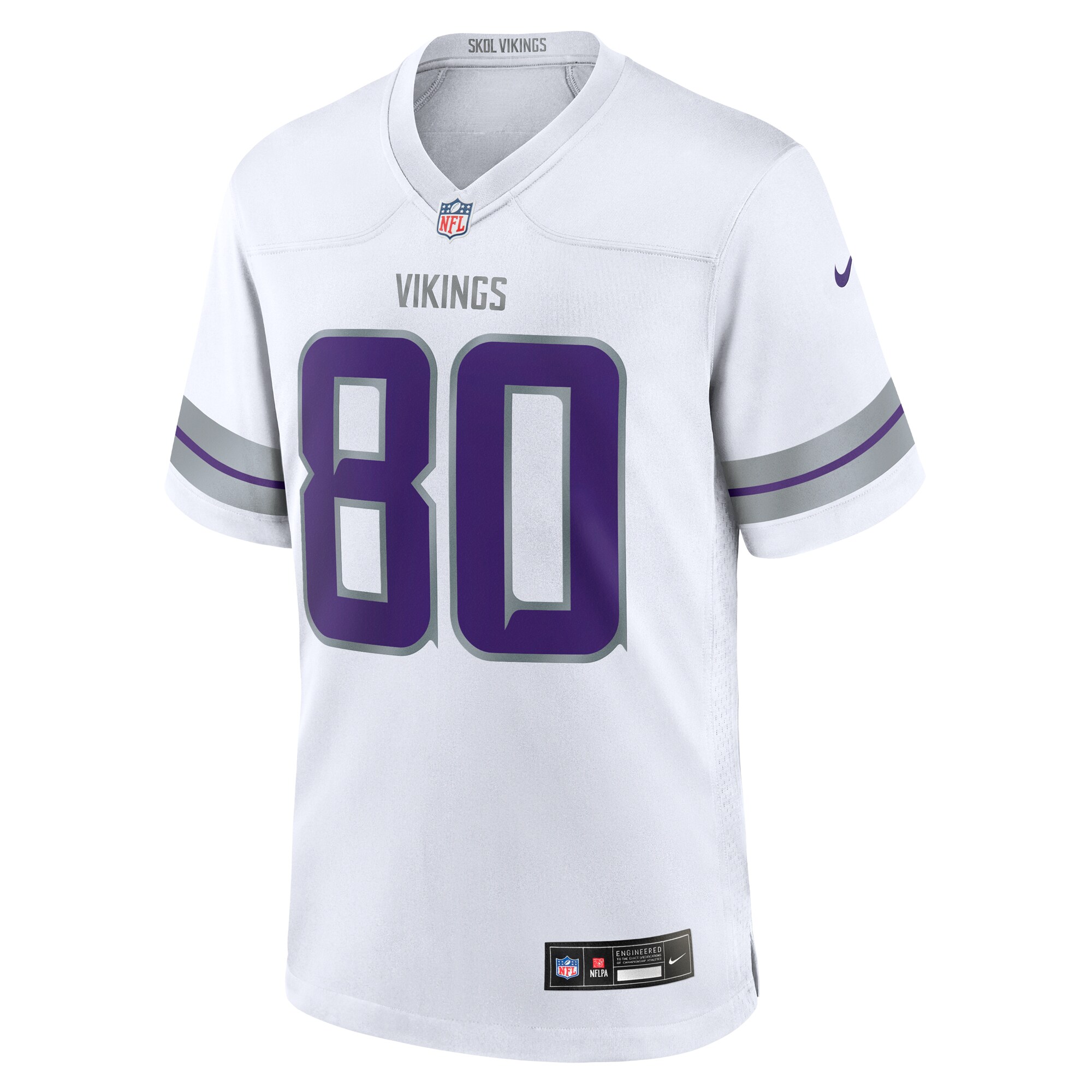 Cris Carter Minnesota Vikings Nike Alternate Retired Player Game Jersey – White Clowdercats