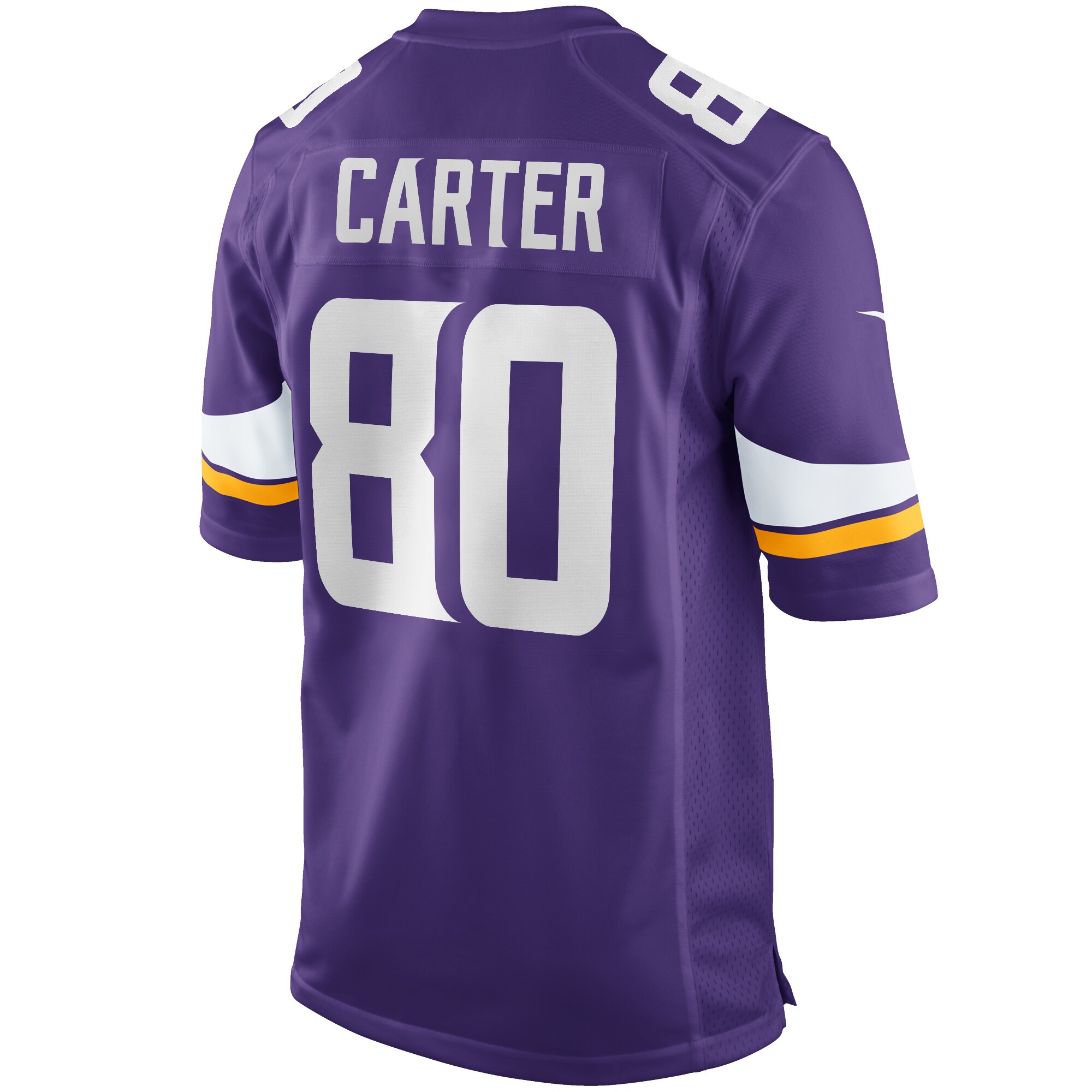 Cris Carter Minnesota Vikings Nike Game Retired Player Jersey – Purple Clowdercats
