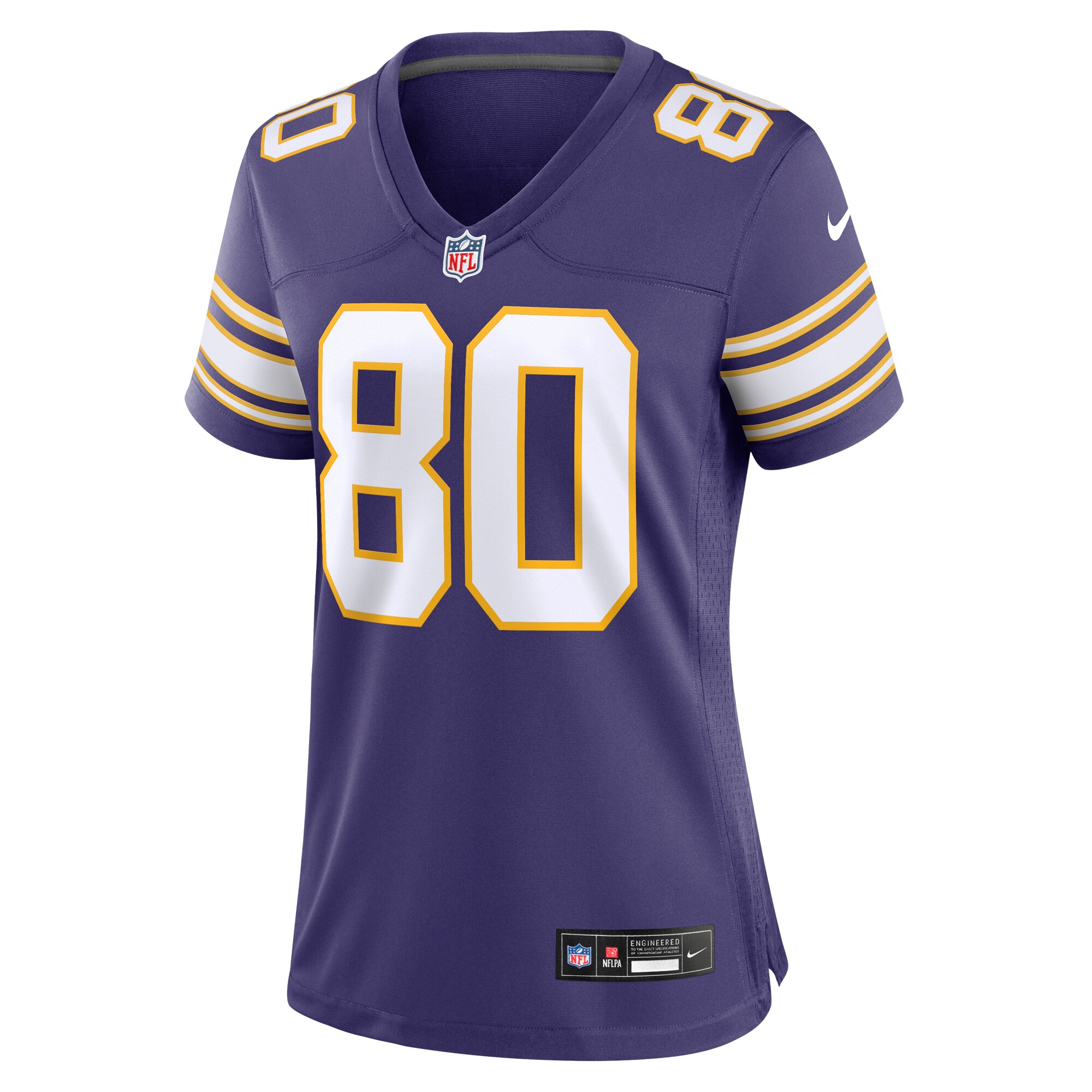 Cris Carter Minnesota Vikings Nike Women’s Classic Retired Player Game Jersey – Purple Clowdercats