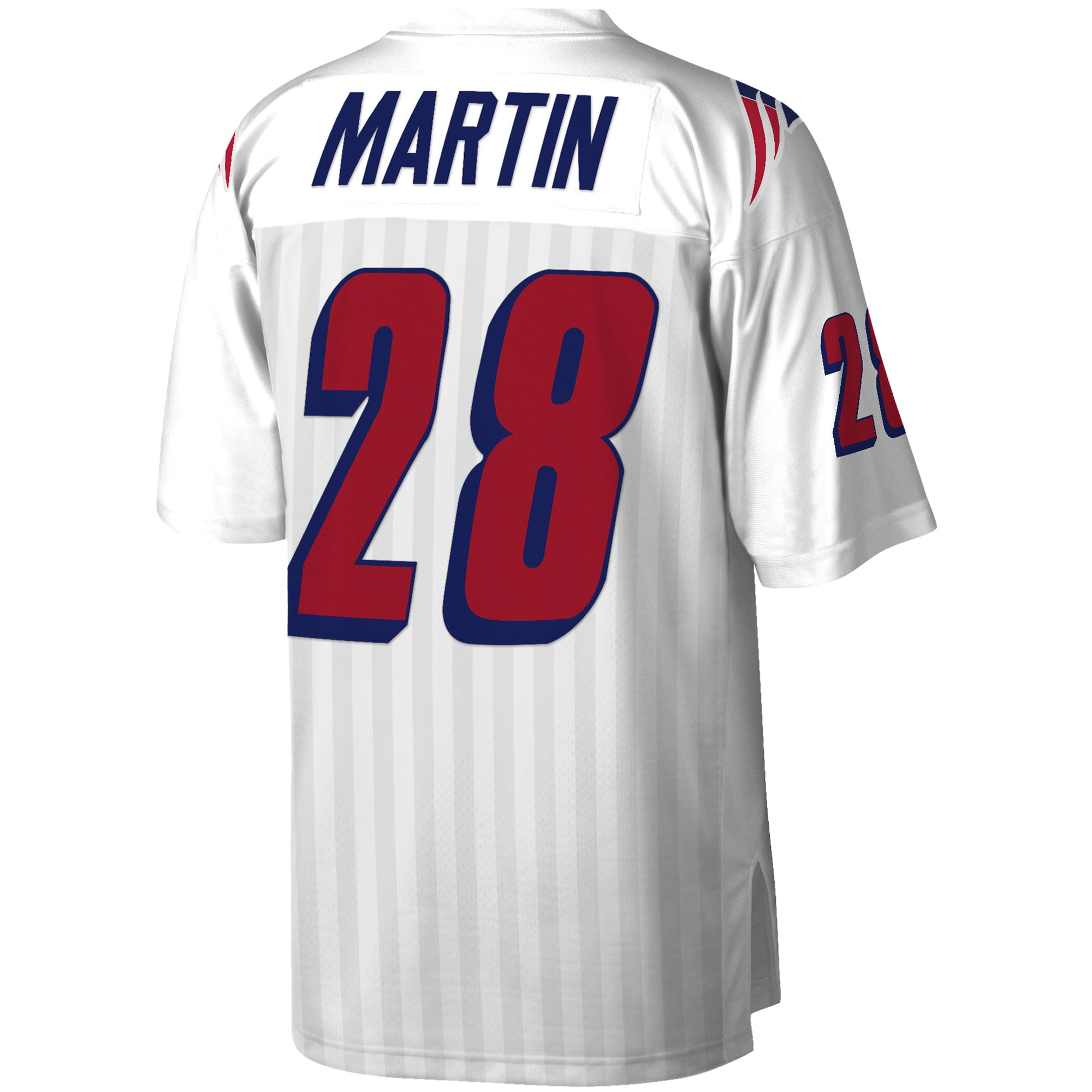 Curtis Martin New England Patriots Mitchell & Ness Legacy Replica Jersey – White Clowdercats