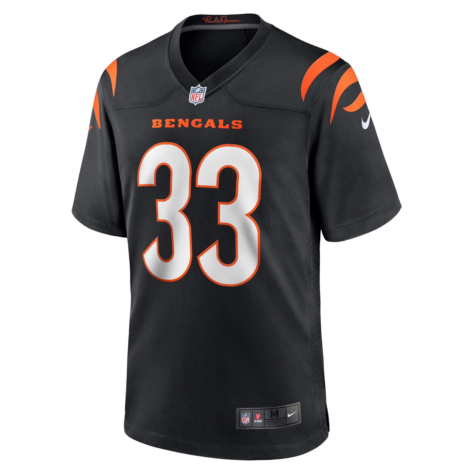 Daijahn Anthony Cincinnati Bengals Nike Game Jersey – Black Clowdercats