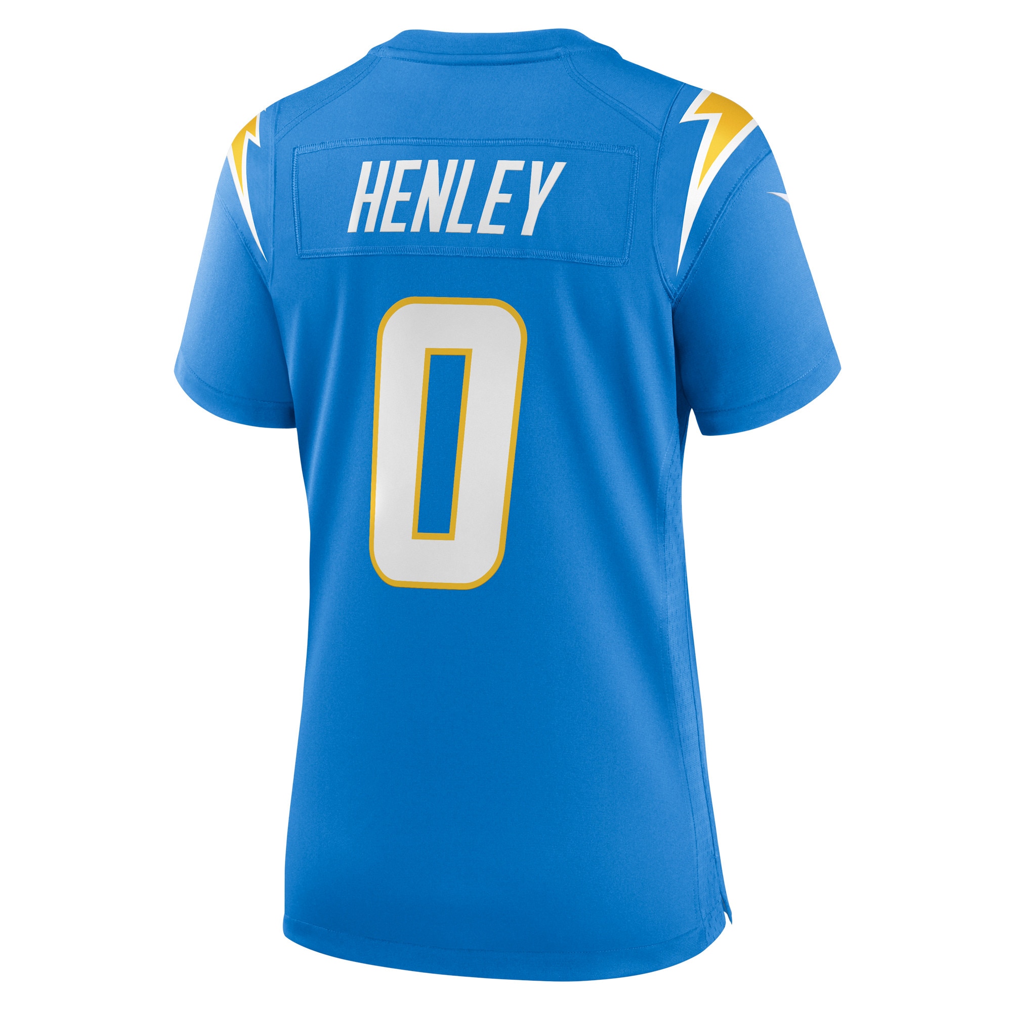 Daiyan Henley Los Angeles Chargers Nike Women’s Team Game Jersey – Powder Blue Clowdercats