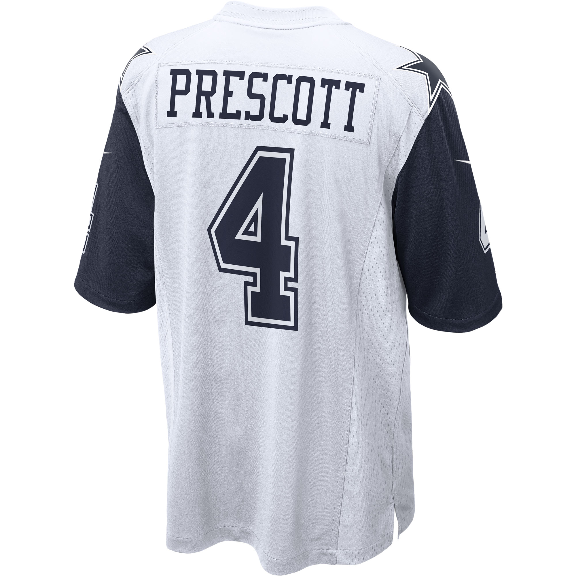 Dak Prescott Dallas Cowboys Nike Alternate Game Team Jersey – White Clowdercats