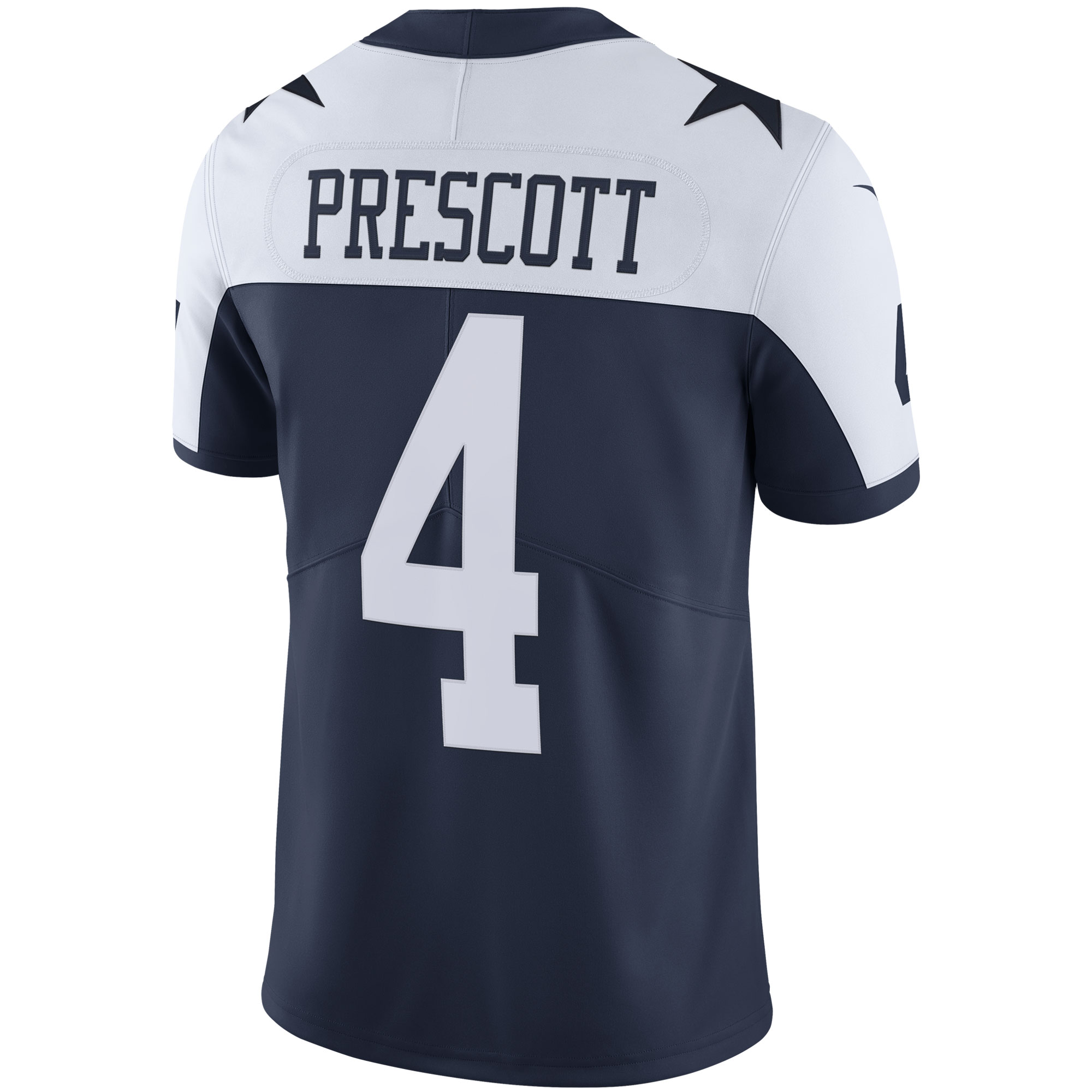 Dak Prescott Dallas Cowboys Nike Alternate Vapor Limited Jersey – Navy Clowdercats