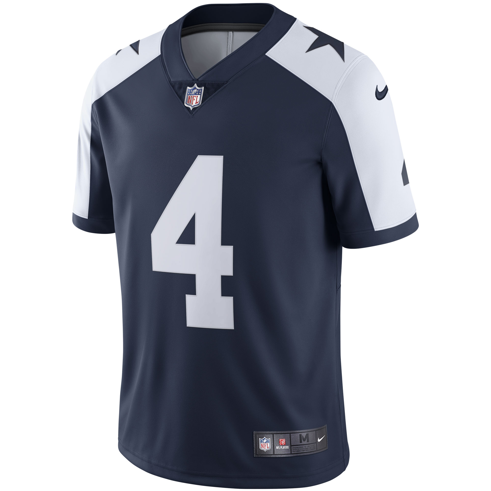 Dak Prescott Dallas Cowboys Nike Alternate Vapor Limited Jersey – Navy Clowdercats