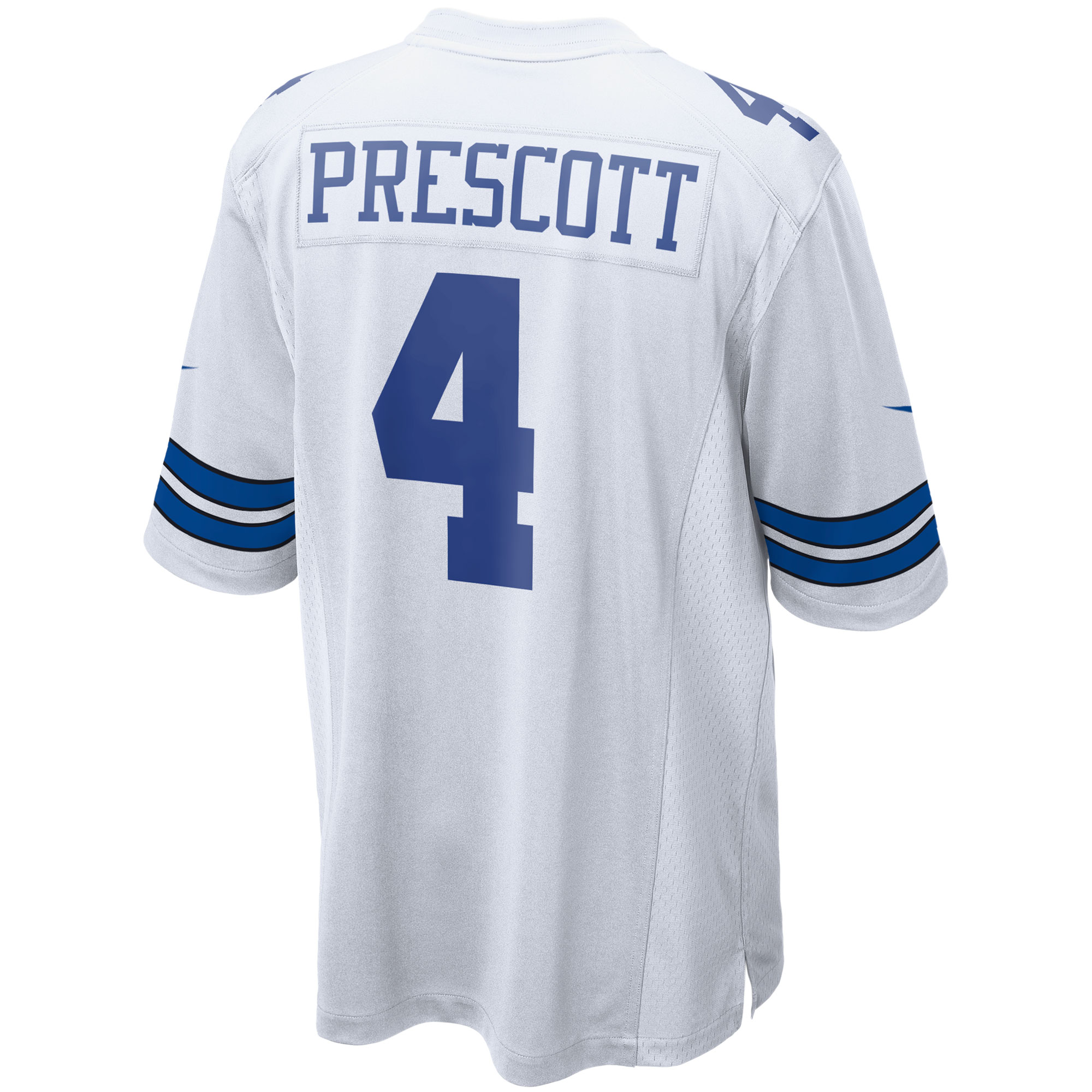 Dak Prescott Dallas Cowboys Nike Game Team Jersey – White Clowdercats