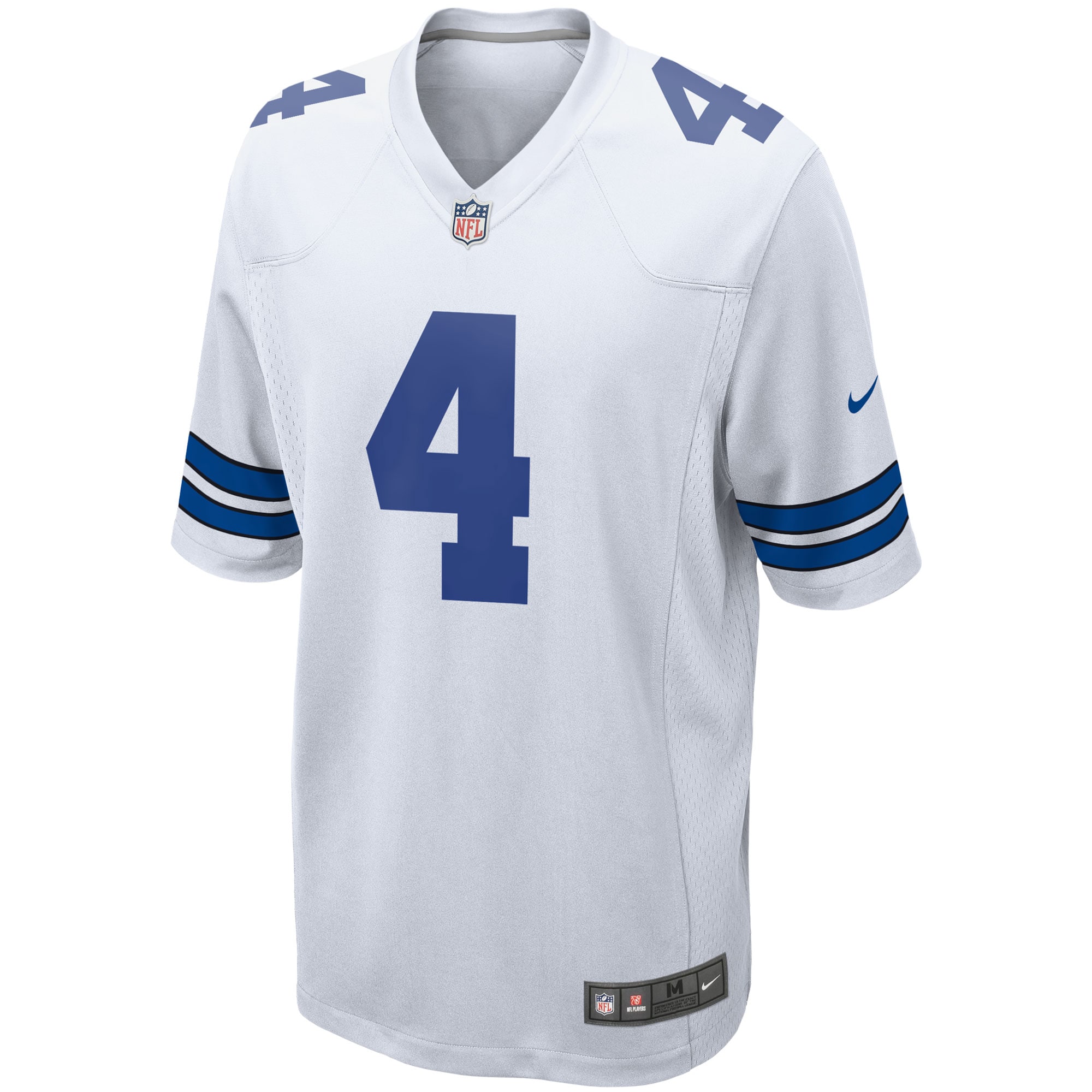 Dak Prescott Dallas Cowboys Nike Game Team Jersey – White Clowdercats
