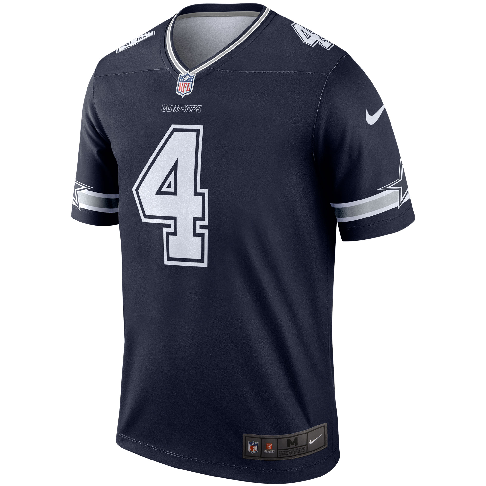Dak Prescott Dallas Cowboys Nike Legend Player Performance Top – Navy Clowdercats
