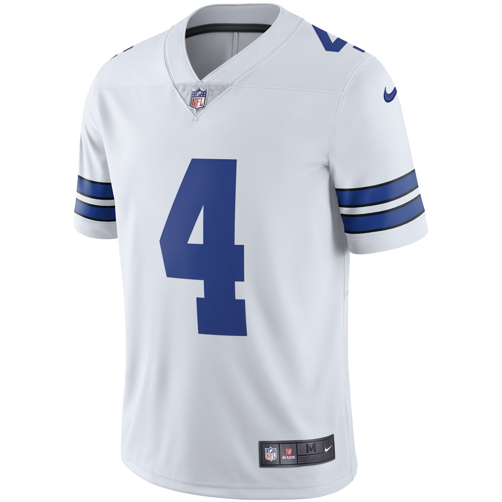 Dak Prescott Dallas Cowboys Nike Vapor Limited Player Jersey – White Clowdercats