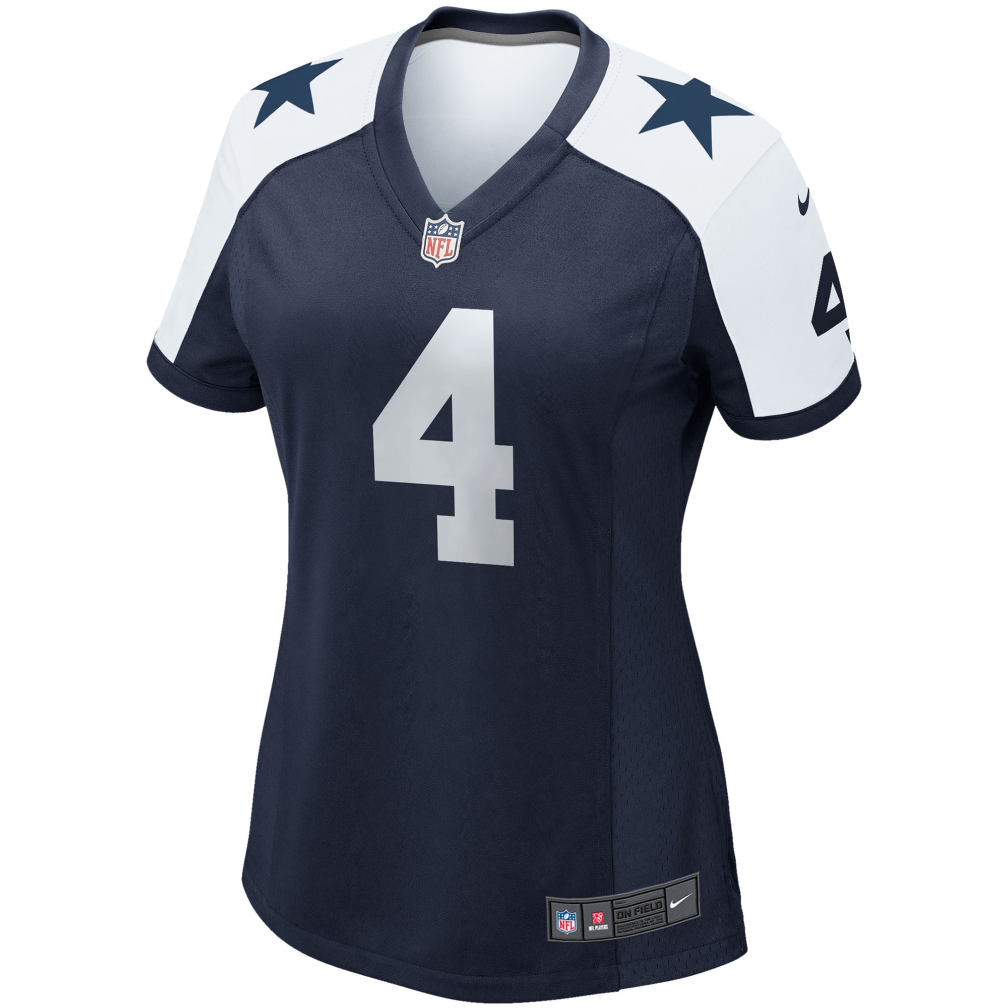 Dak Prescott Dallas Cowboys Nike Women’s Alternate Game Team Jersey – Navy Clowdercats
