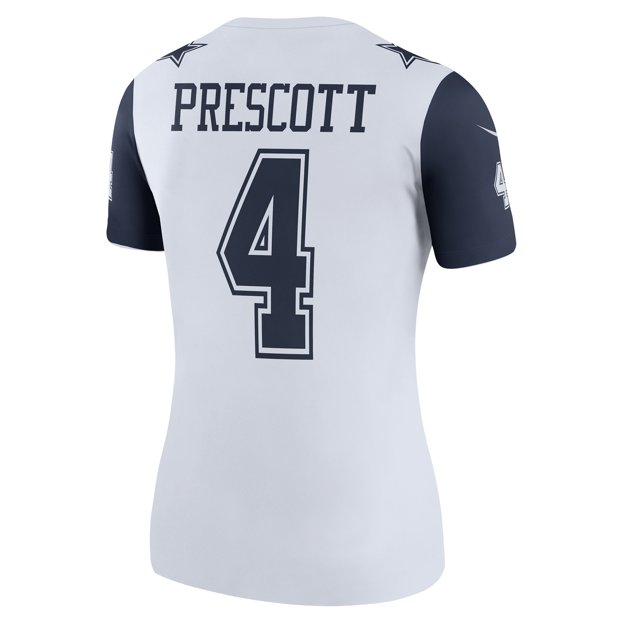 Dak Prescott Dallas Cowboys Nike Women’s Legend Player Performance Top – White Clowdercats