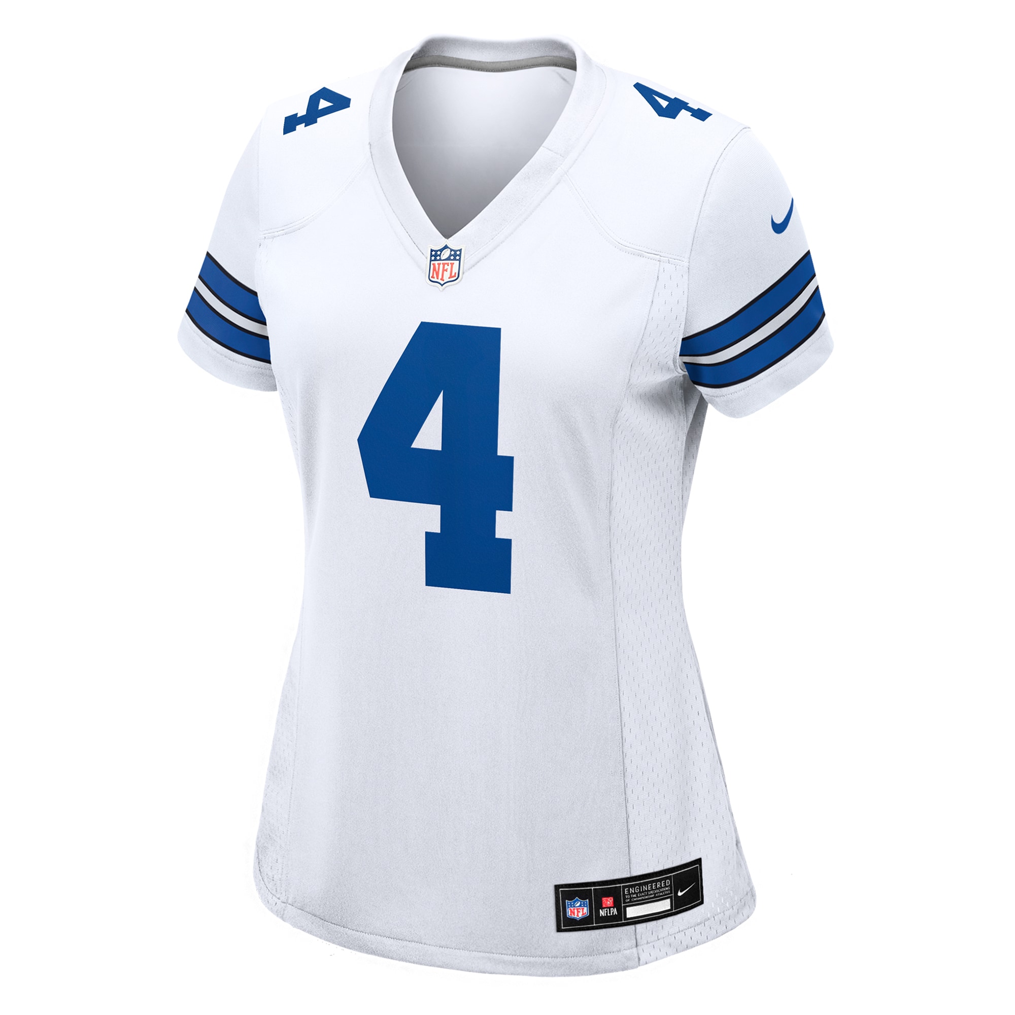 Dak Prescott Dallas Cowboys Nike Women’s Team Game Jersey – White Clowdercats