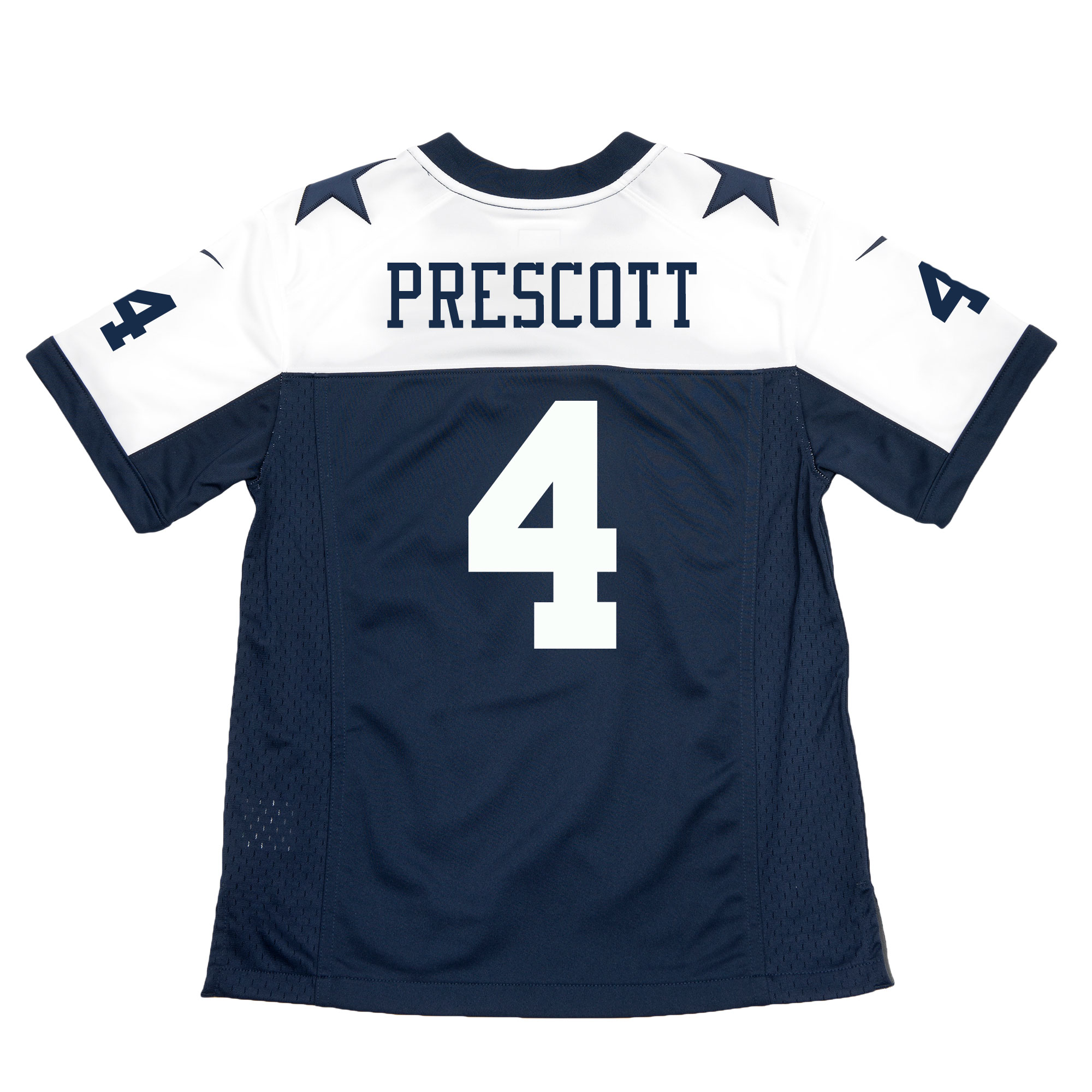 Dak Prescott Dallas Cowboys Nike Youth Throwback Game Jersey – Navy Clowdercats