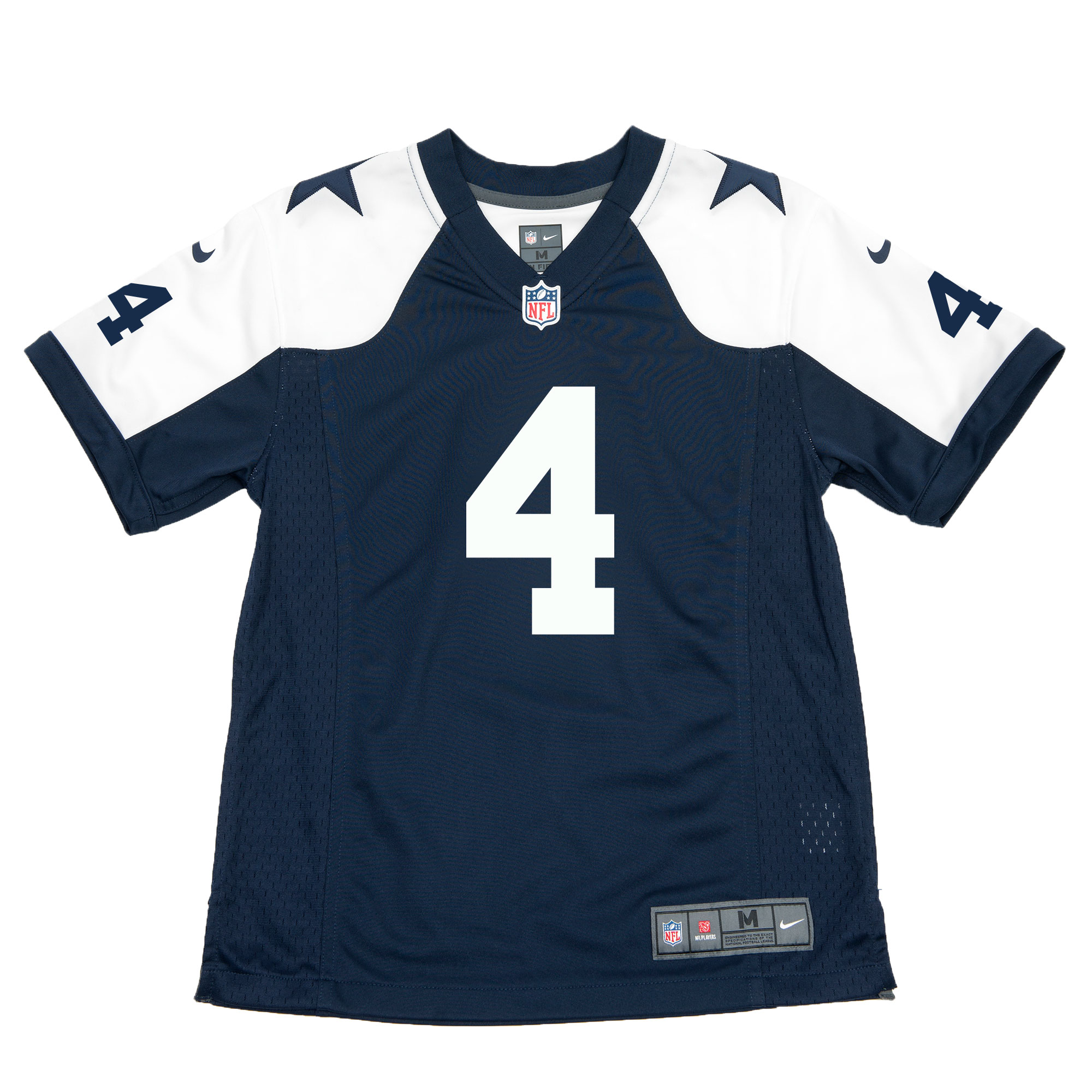 Dak Prescott Dallas Cowboys Nike Youth Throwback Game Jersey – Navy Clowdercats