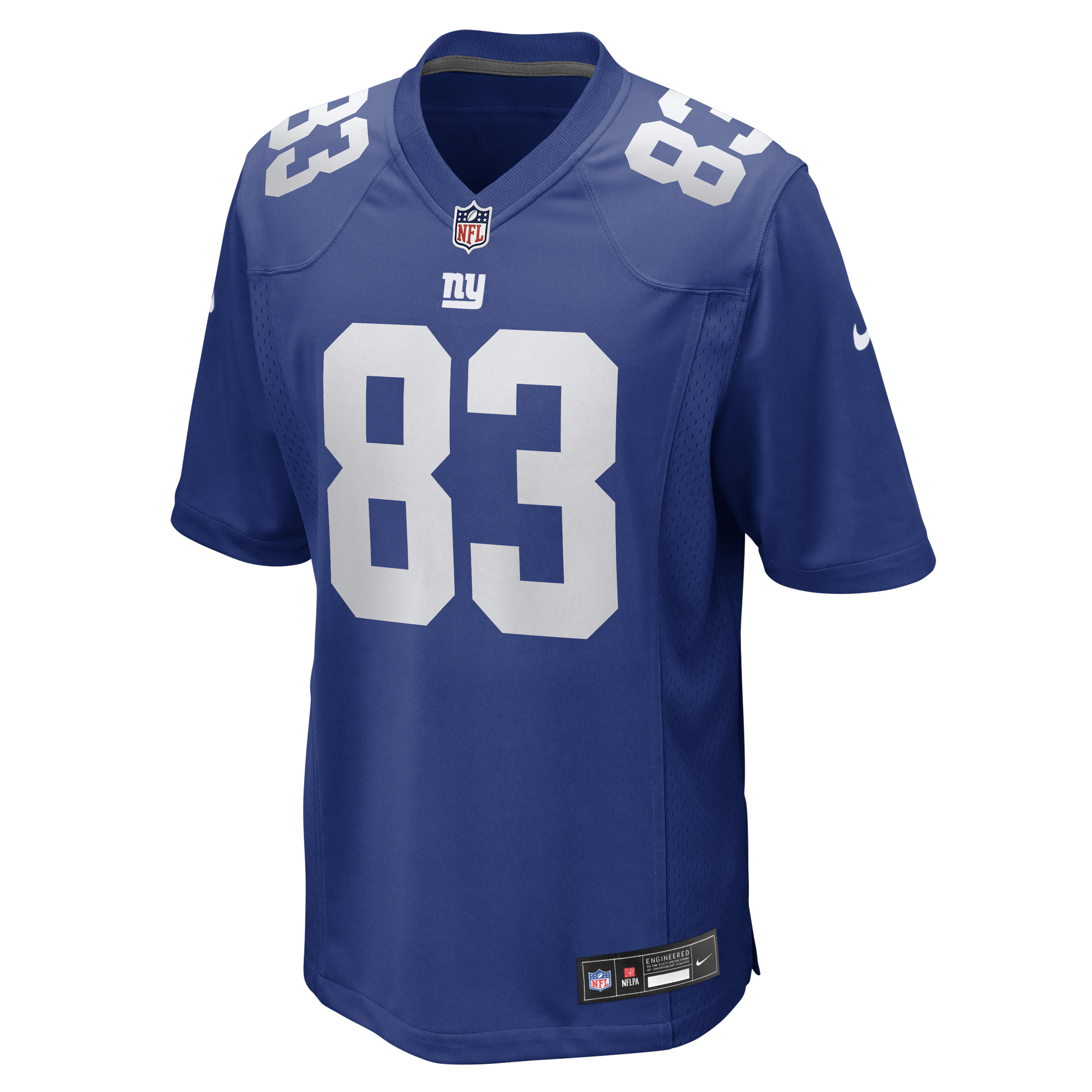 Dalen Cambre New York Giants Nike Team Game Jersey – Royal Clowdercats