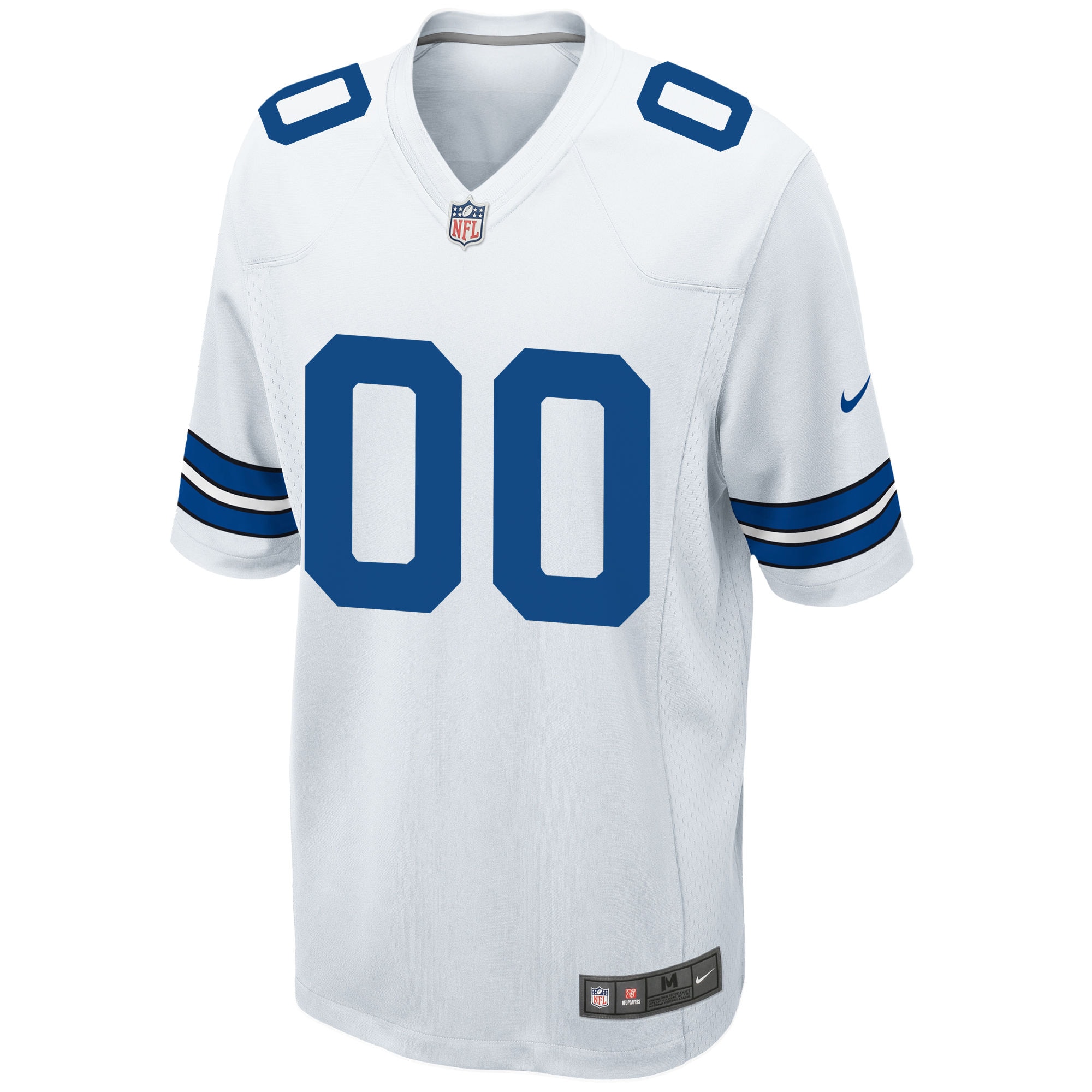 Dallas Cowboys Nike Custom Game Jersey – White Clowdercats