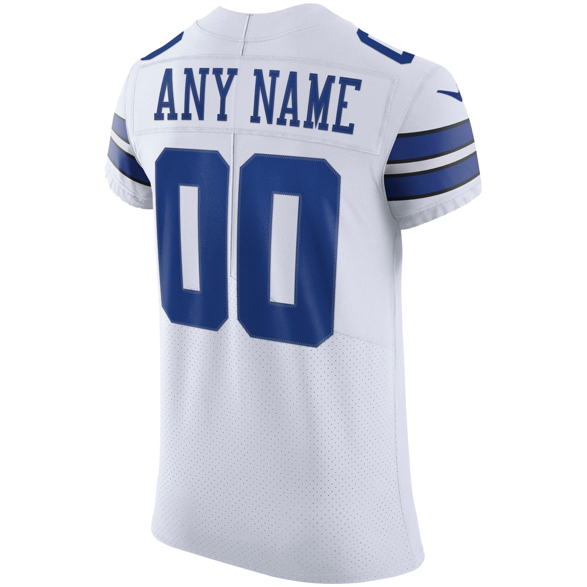 Dallas Cowboys Nike Vapor Elite Custom Jersey – White Clowdercats