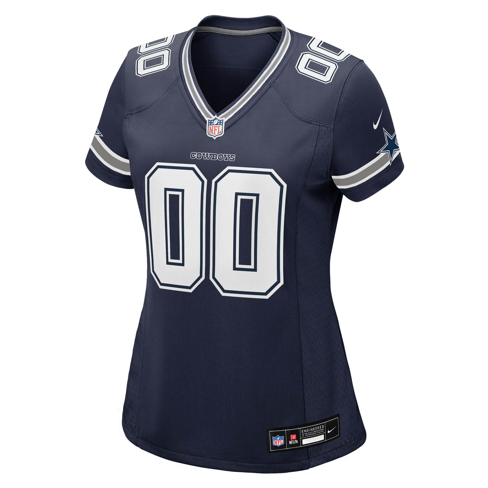 Dallas Cowboys Nike Women’s Custom Game Jersey – Navy Clowdercats