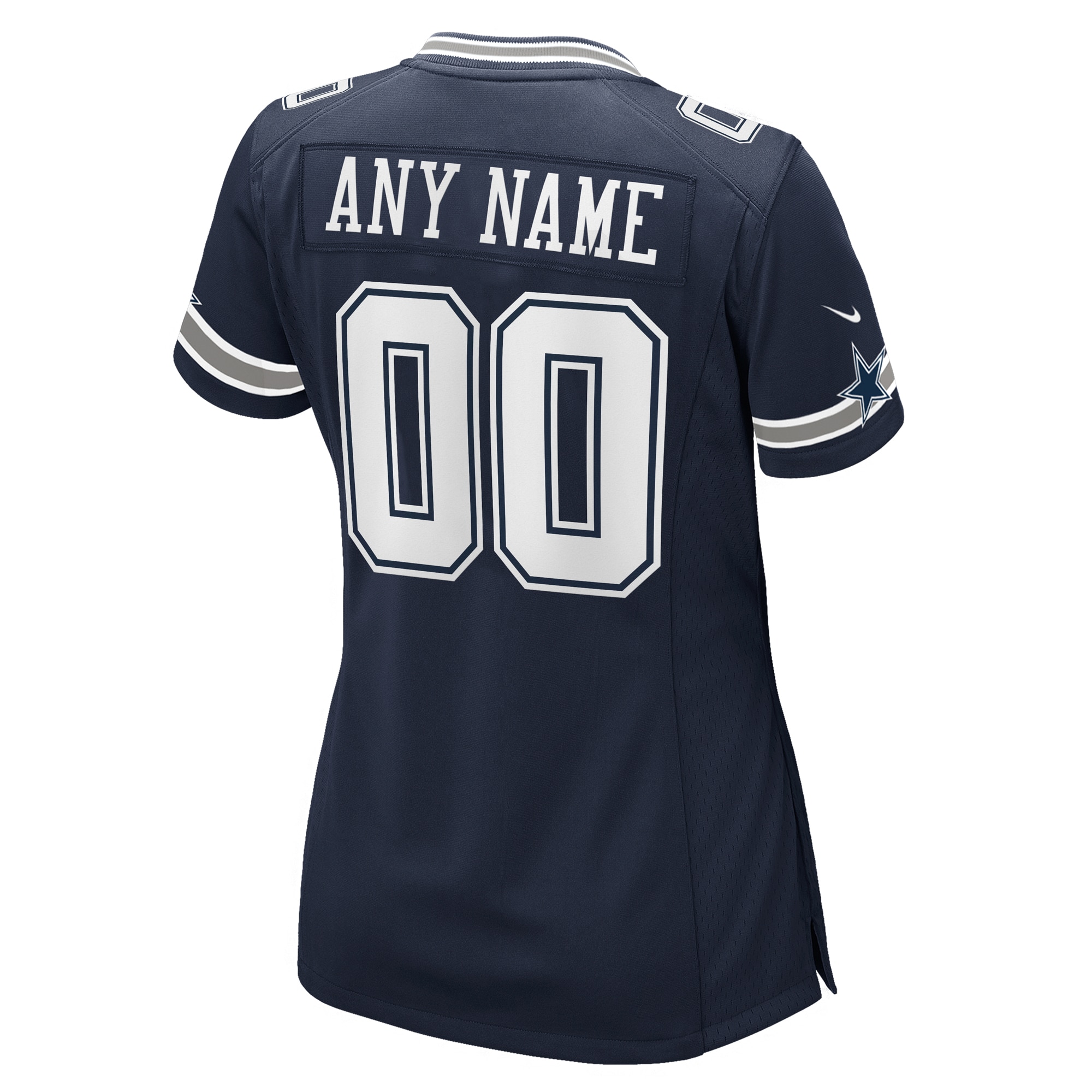 Dallas Cowboys Nike Women’s Custom Game Jersey – Navy Clowdercats