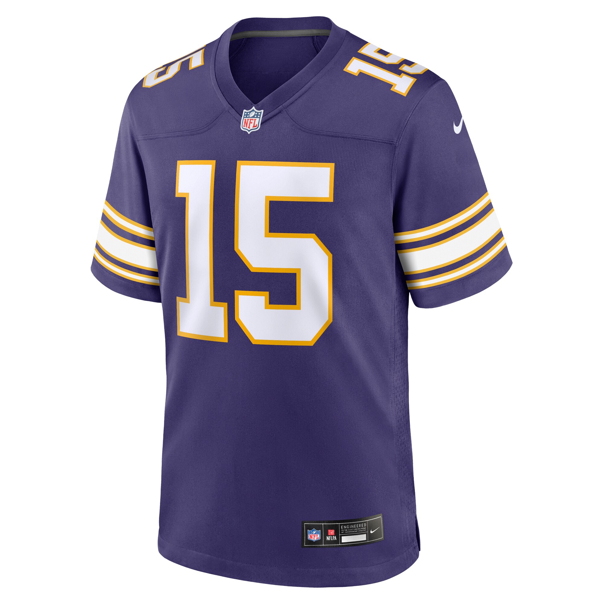 Dallas Turner Minnesota Vikings Nike Alternate Game Jersey – Purple Clowdercats