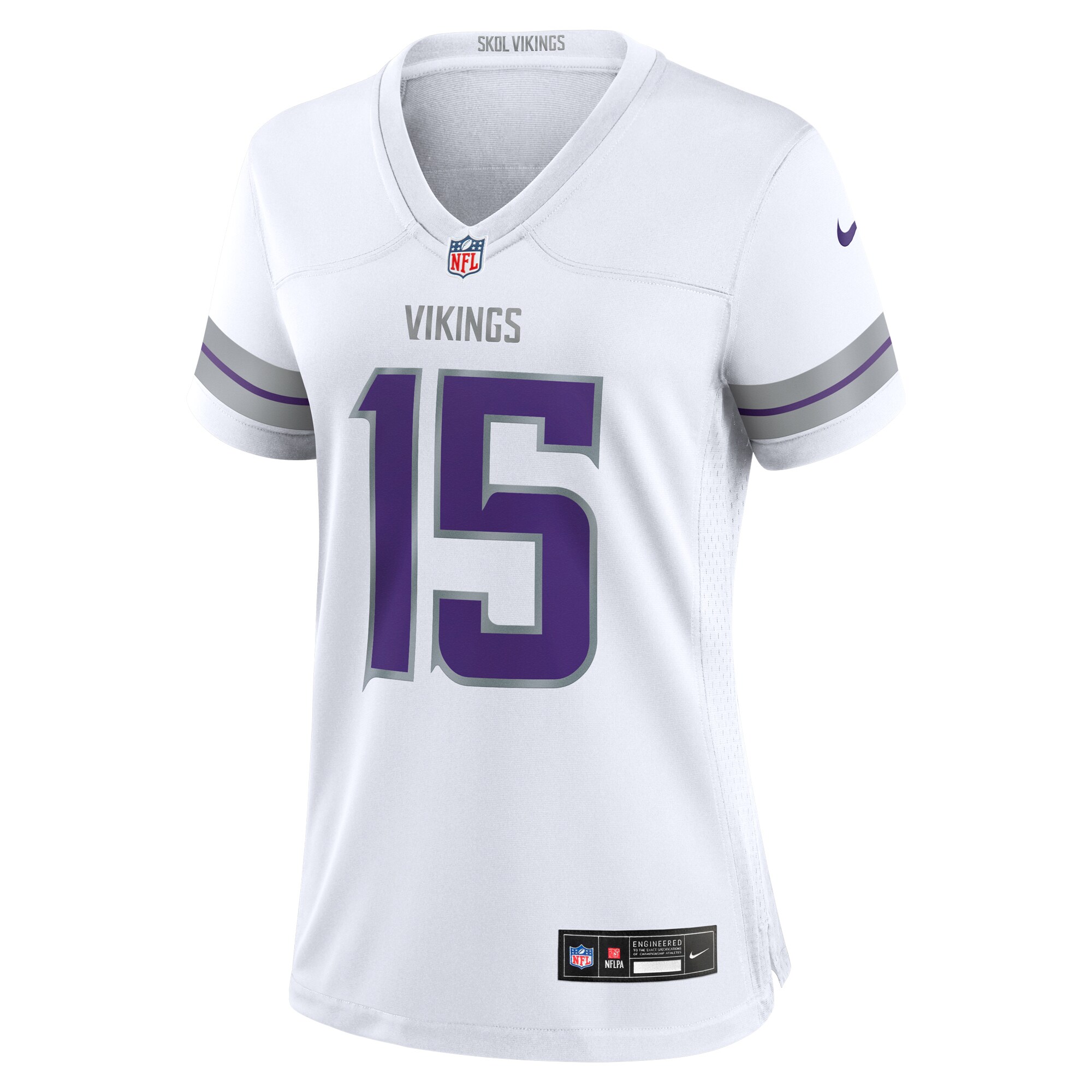 Dallas Turner Minnesota Vikings Nike Women’s Alternate Game Jersey – White Clowdercats