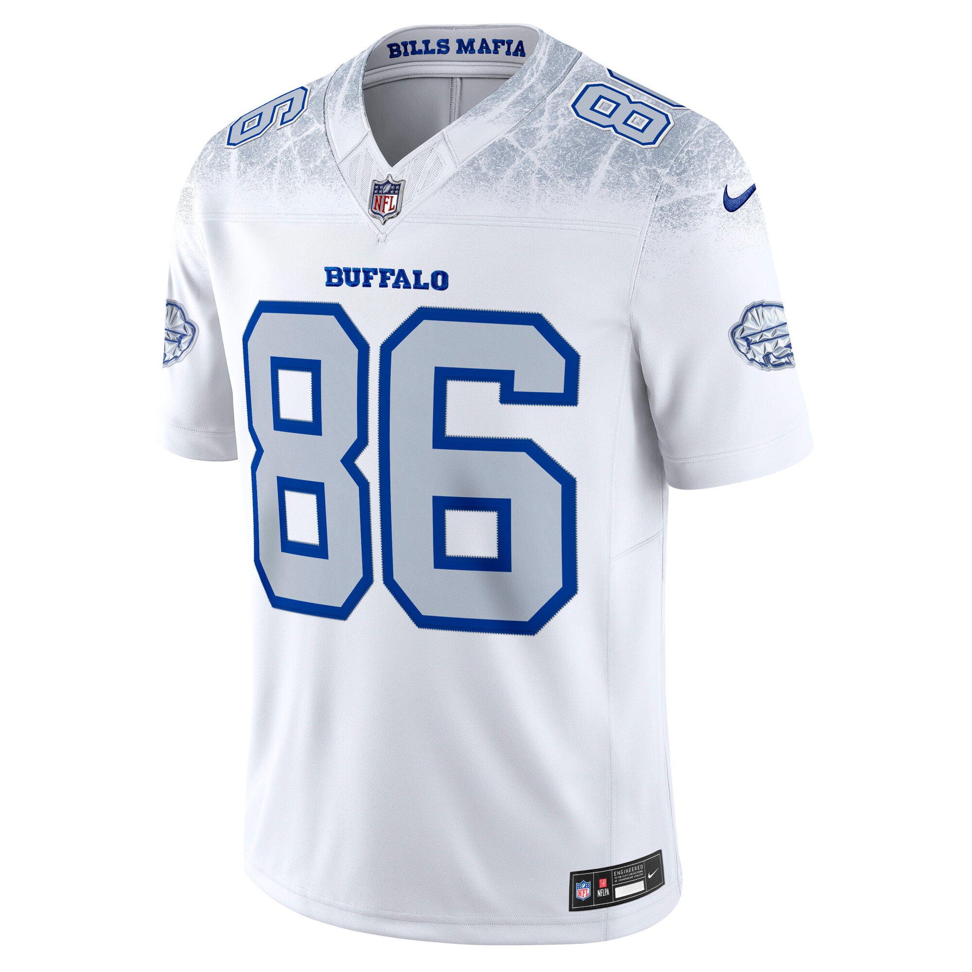 Dalton Kincaid Buffalo Bills Nike 2025 Rivalries Collection Limited Jersey – White Clowdercats