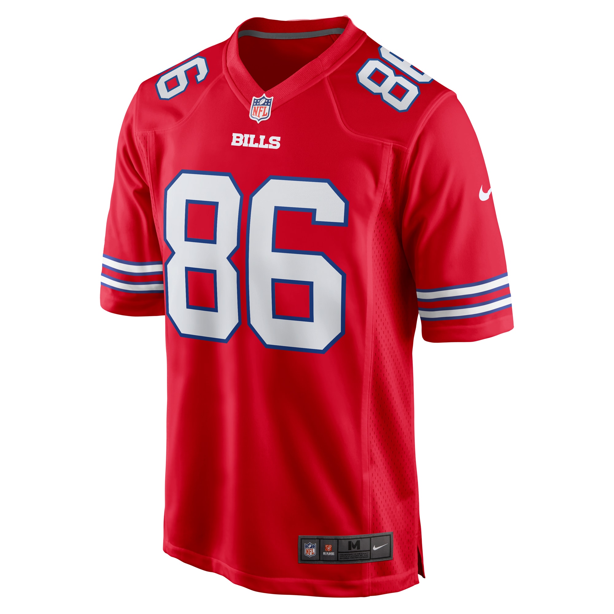 Dalton Kincaid Buffalo Bills Nike Alternate Game Jersey – Red Clowdercats