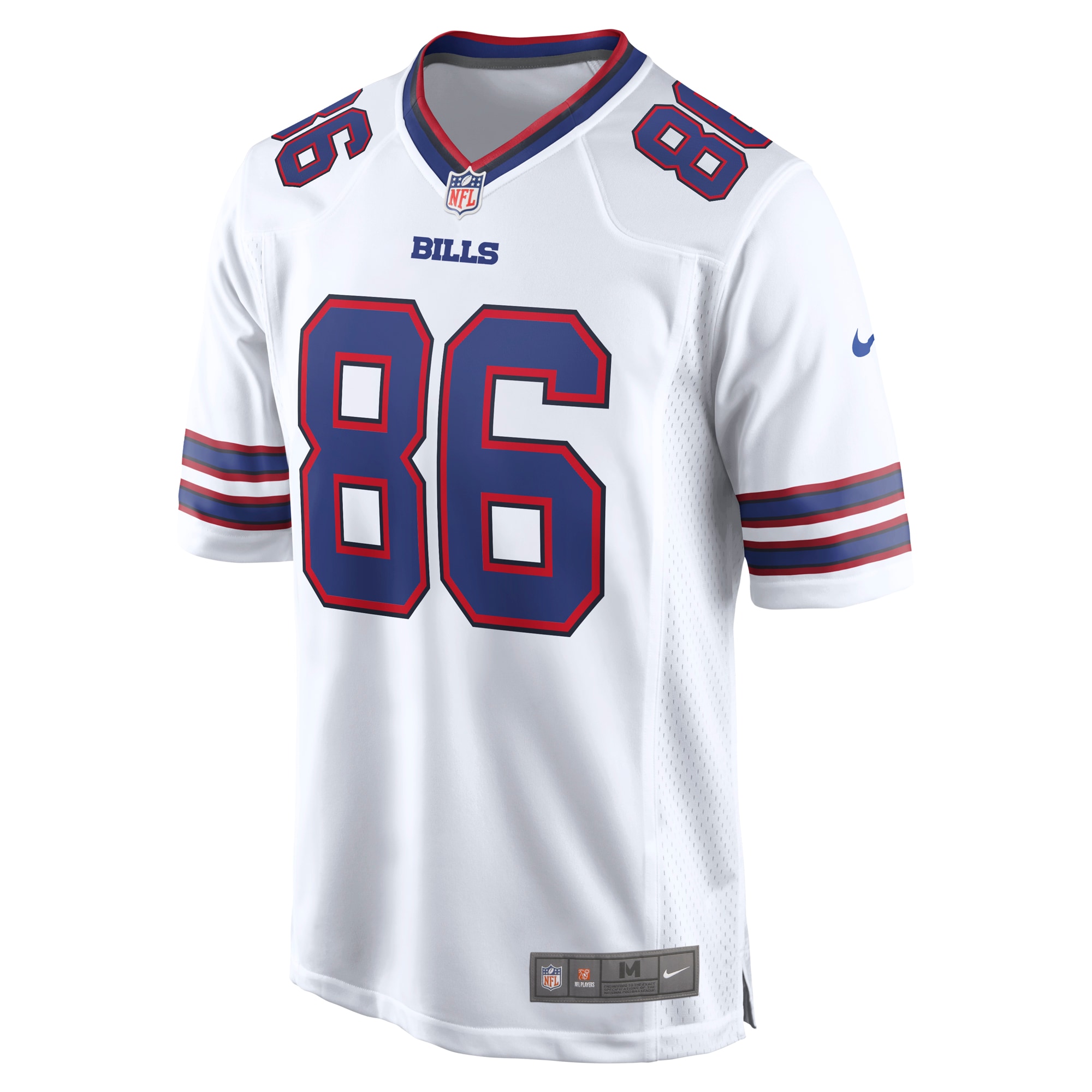 Dalton Kincaid Buffalo Bills Nike Game Jersey – White Clowdercats