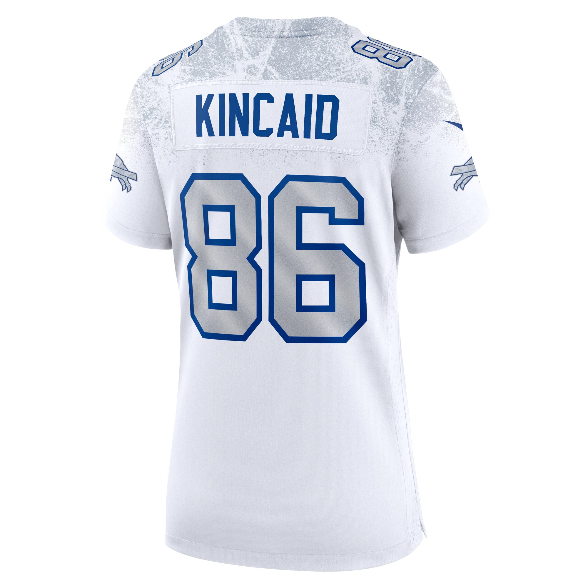 Dalton Kincaid Buffalo Bills Nike Women’s 2025 Rivalries Collection Game Jersey – White Clowdercats