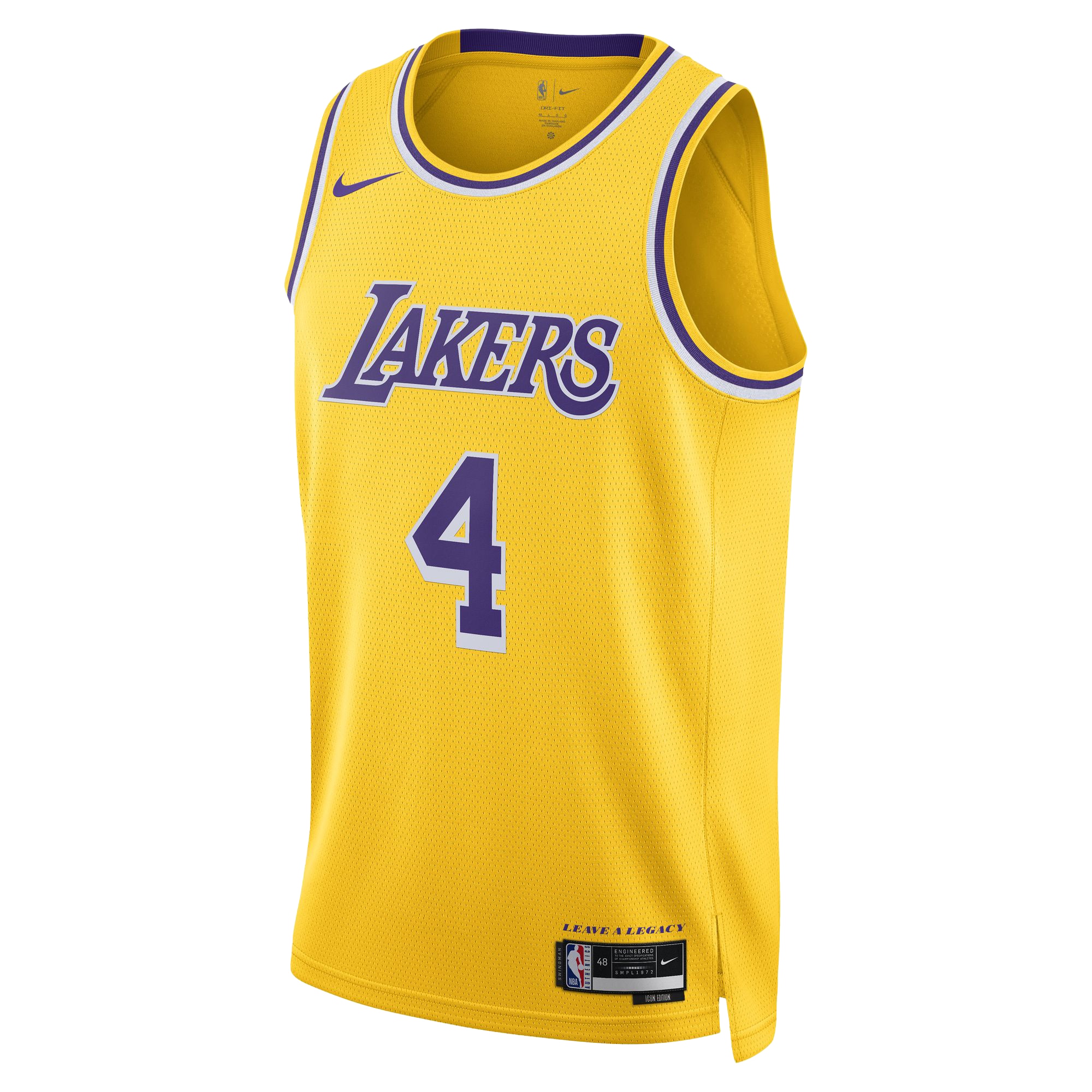 Dalton Knecht Los Angeles Lakers Nike Unisex Swingman Jersey – Gold Clowdercats