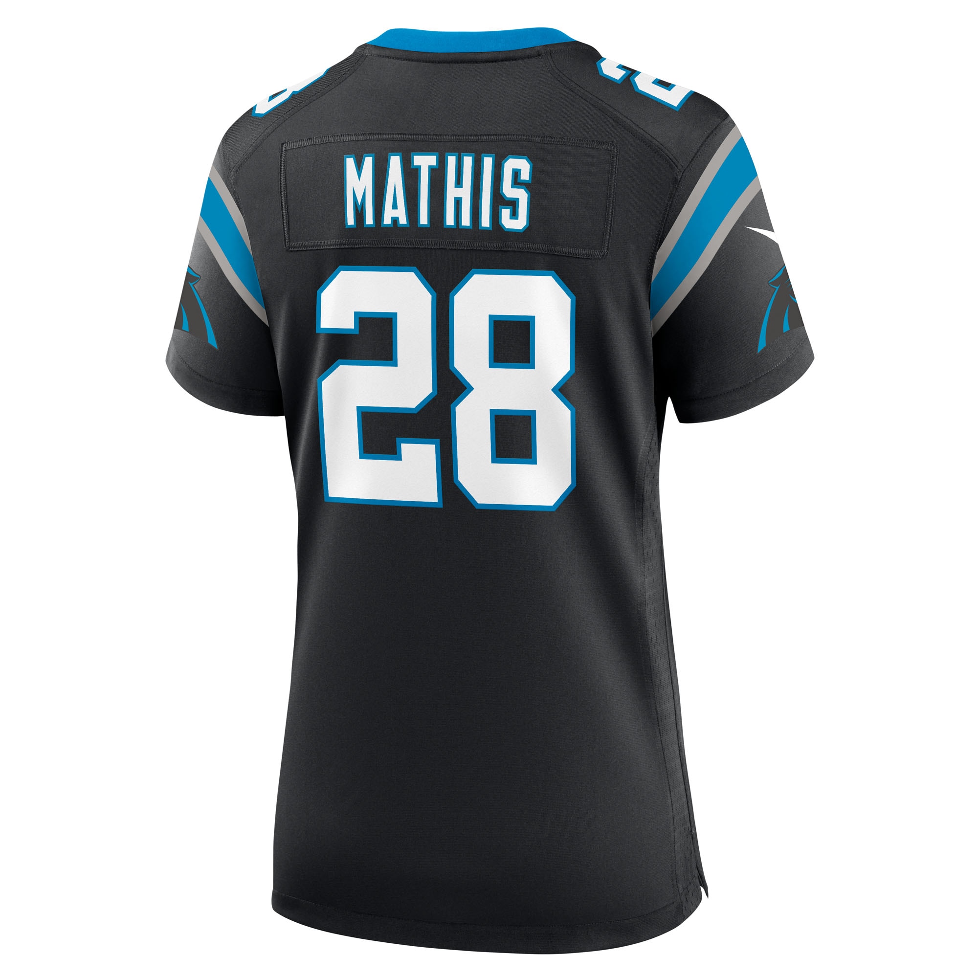 Damarri Mathis Carolina Panthers Nike Women’s Team Game Jersey – Black Clowdercats