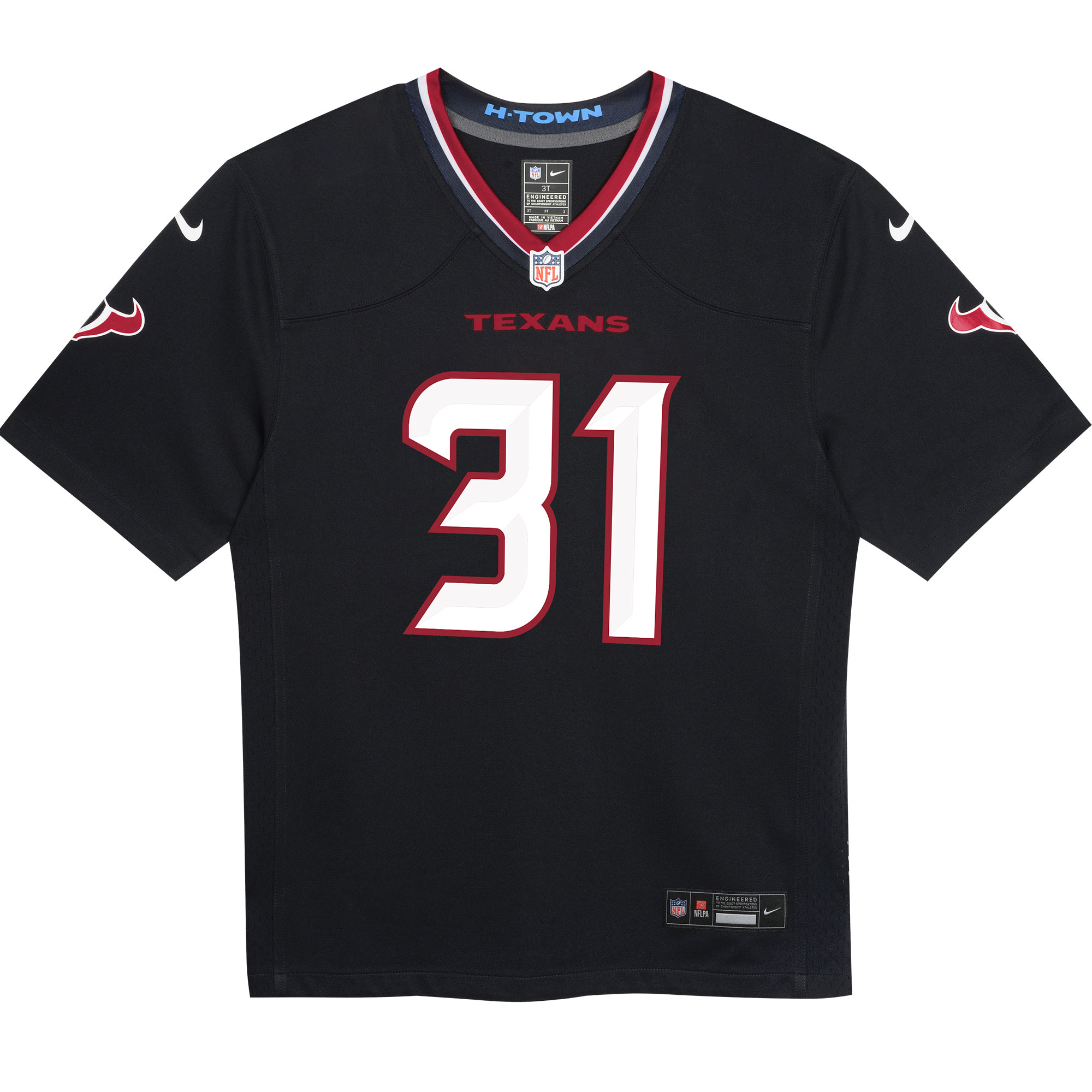 Dameon Pierce Houston Texans Nike Preschool Game Jersey – Navy Clowdercats