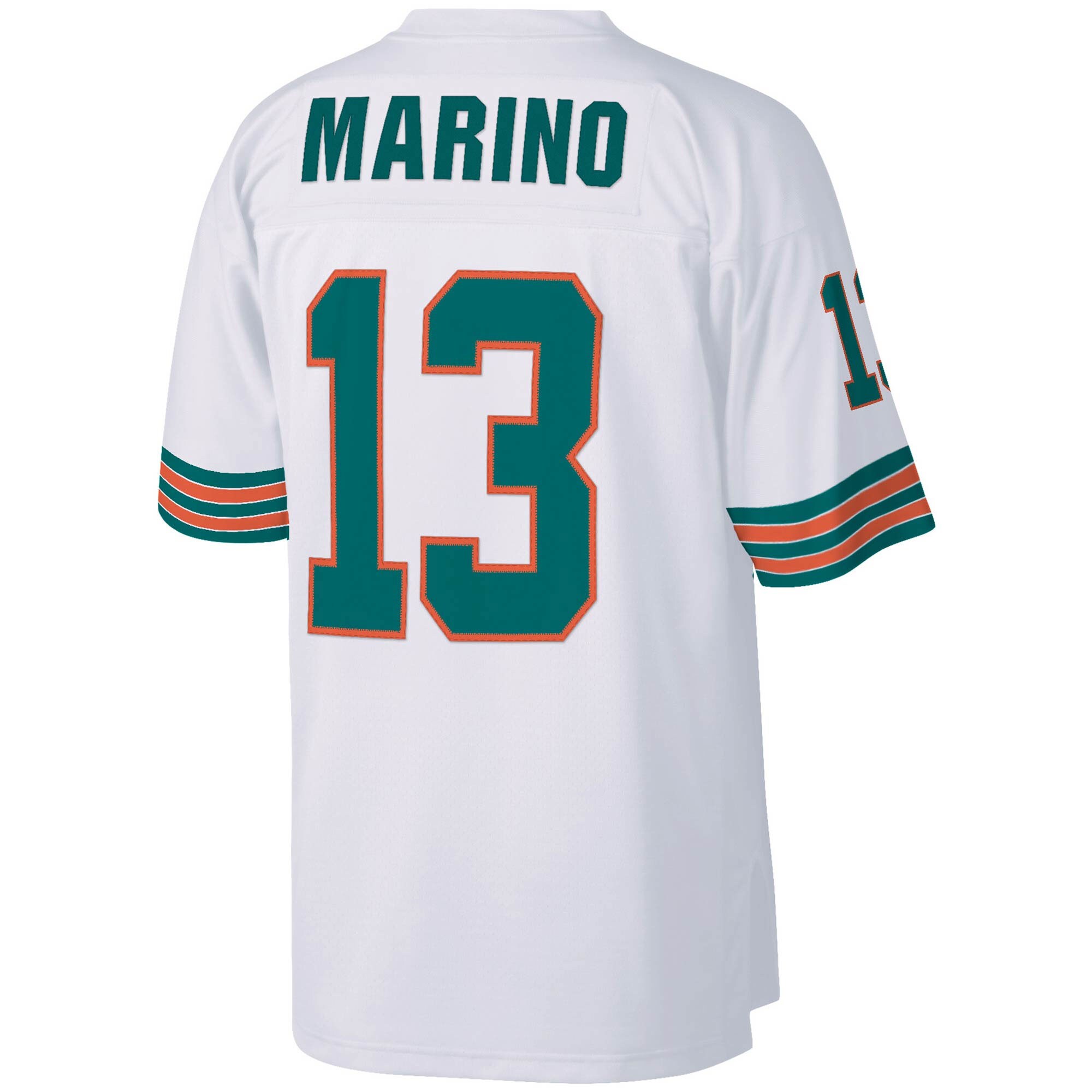 Dan Marino Miami Dolphins Mitchell & Ness Big & Tall 1984 Retired Player Replica Jersey – White Clowdercats