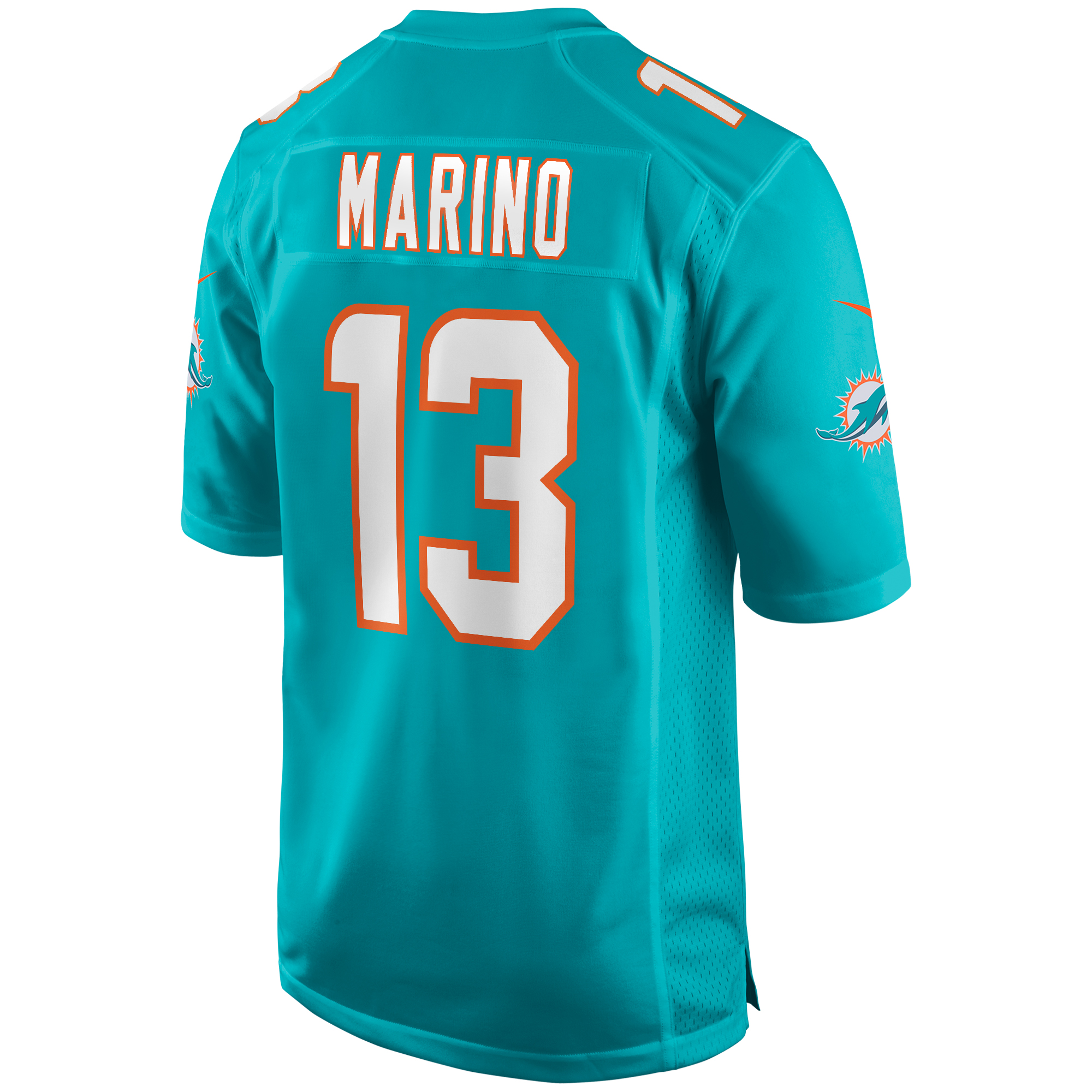 Dan Marino Miami Dolphins Nike Game Retired Player Jersey – Aqua Clowdercats
