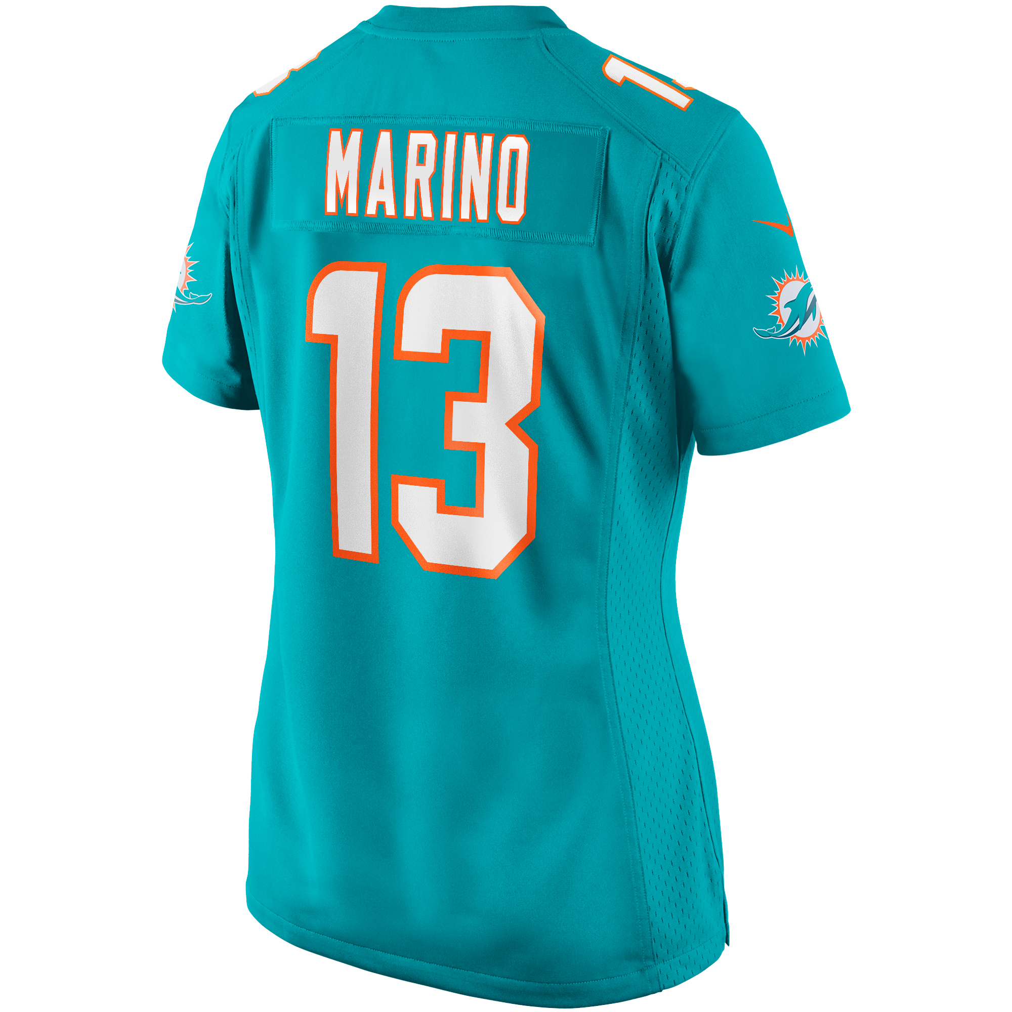 Dan Marino Miami Dolphins Nike Women’s Game Retired Player Jersey – Aqua Clowdercats