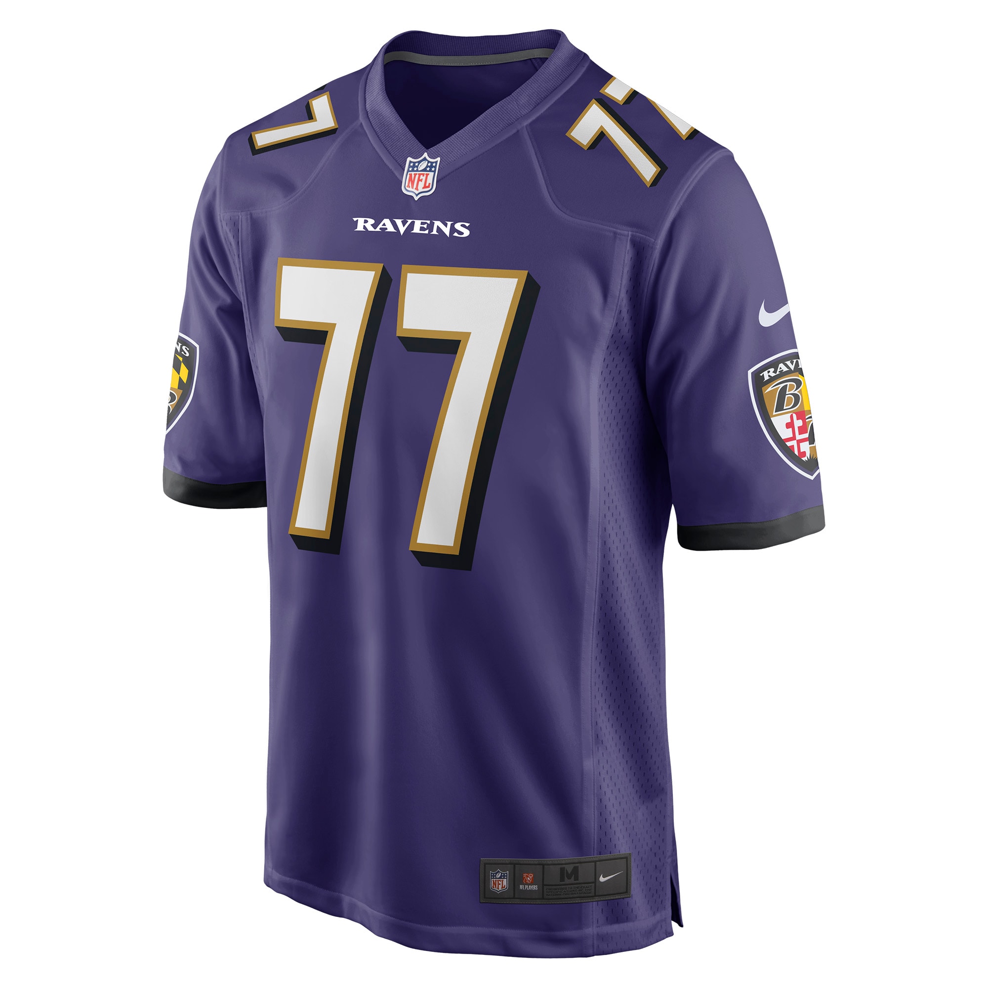 Daniel Faalele Baltimore Ravens Nike Player Game Jersey – Purple Clowdercats
