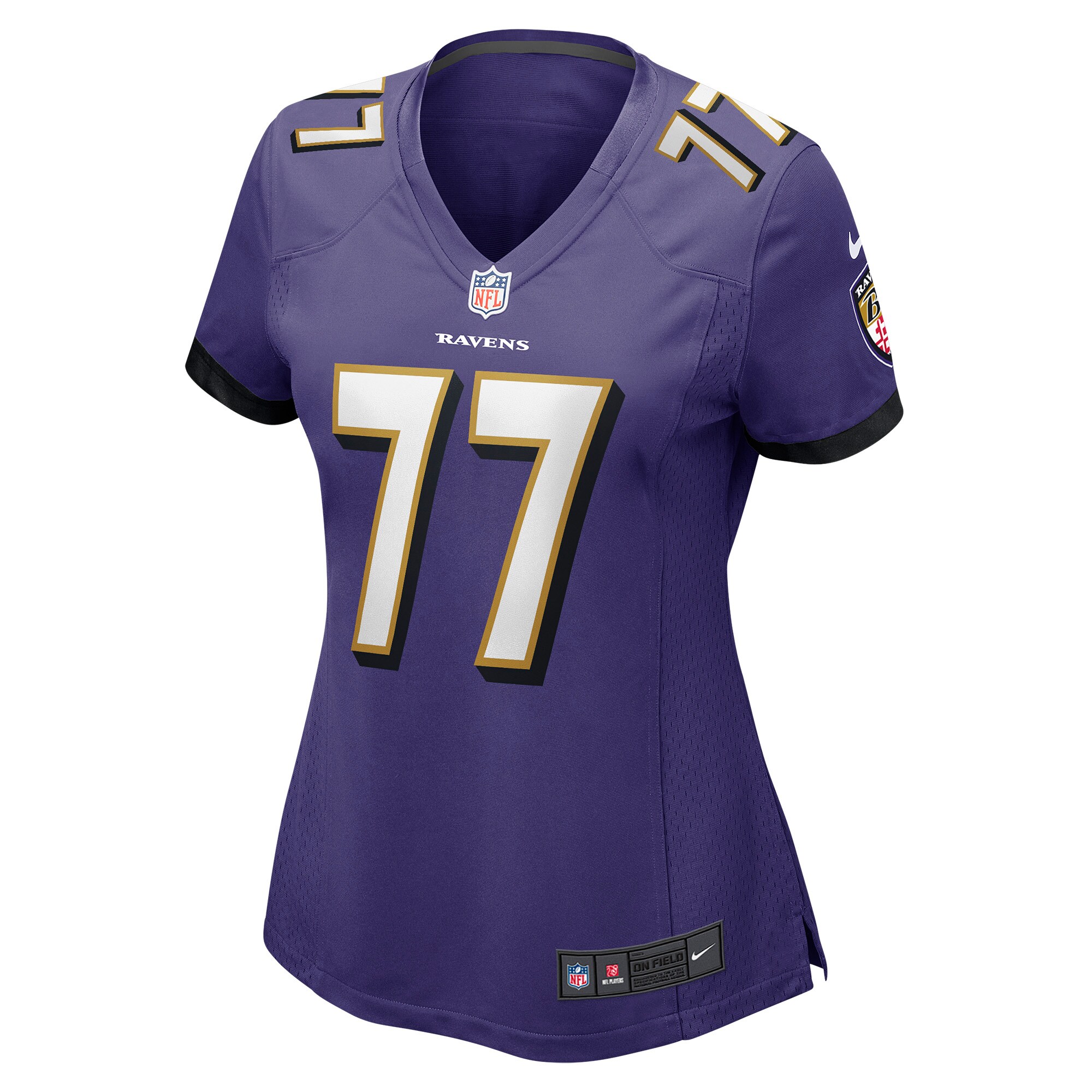 Daniel Faalele Baltimore Ravens Nike Women’s Player Game Jersey – Purple Clowdercats