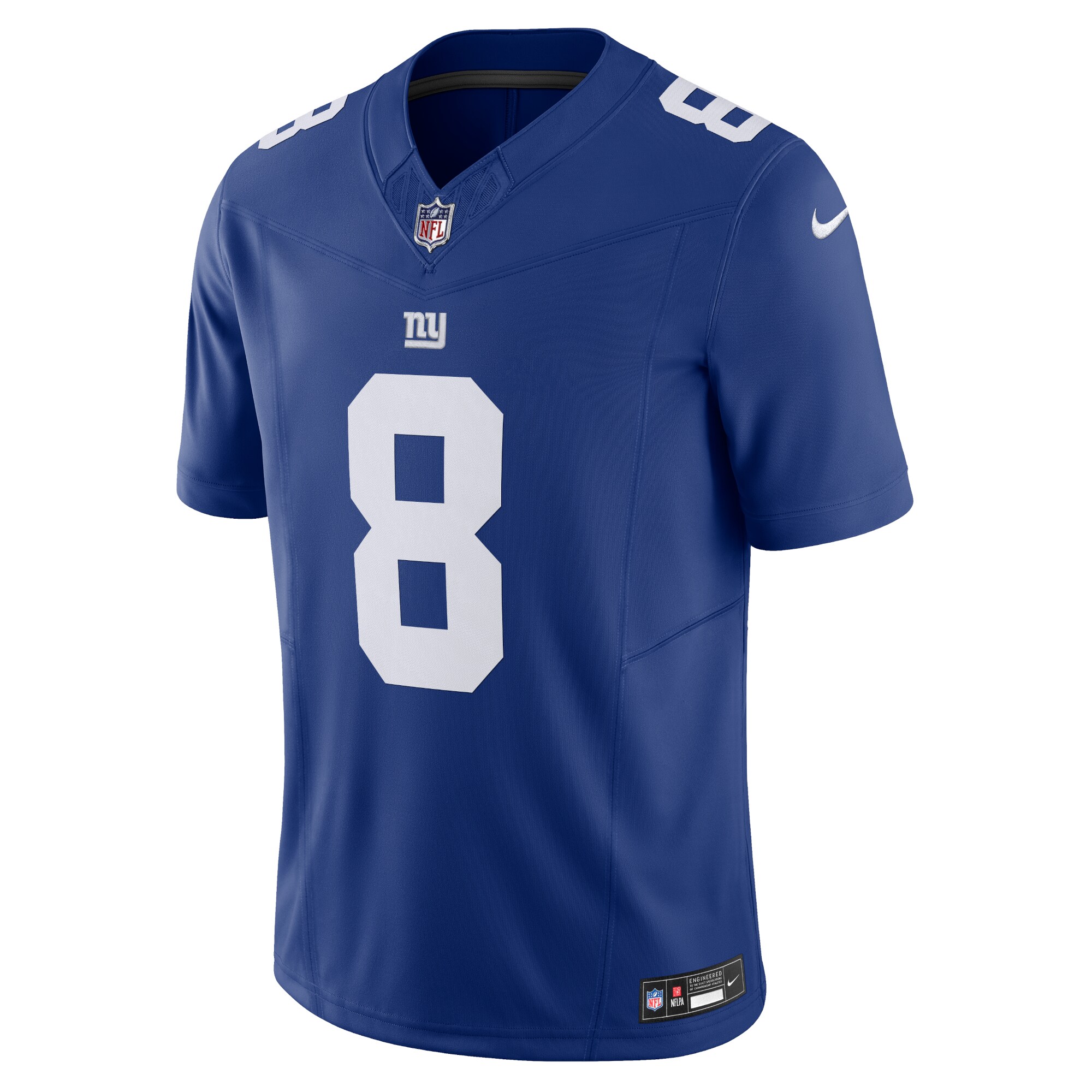 Daniel Jones New York Giants Nike Vapor F.U.S.E. Limited Jersey – Royal Clowdercats
