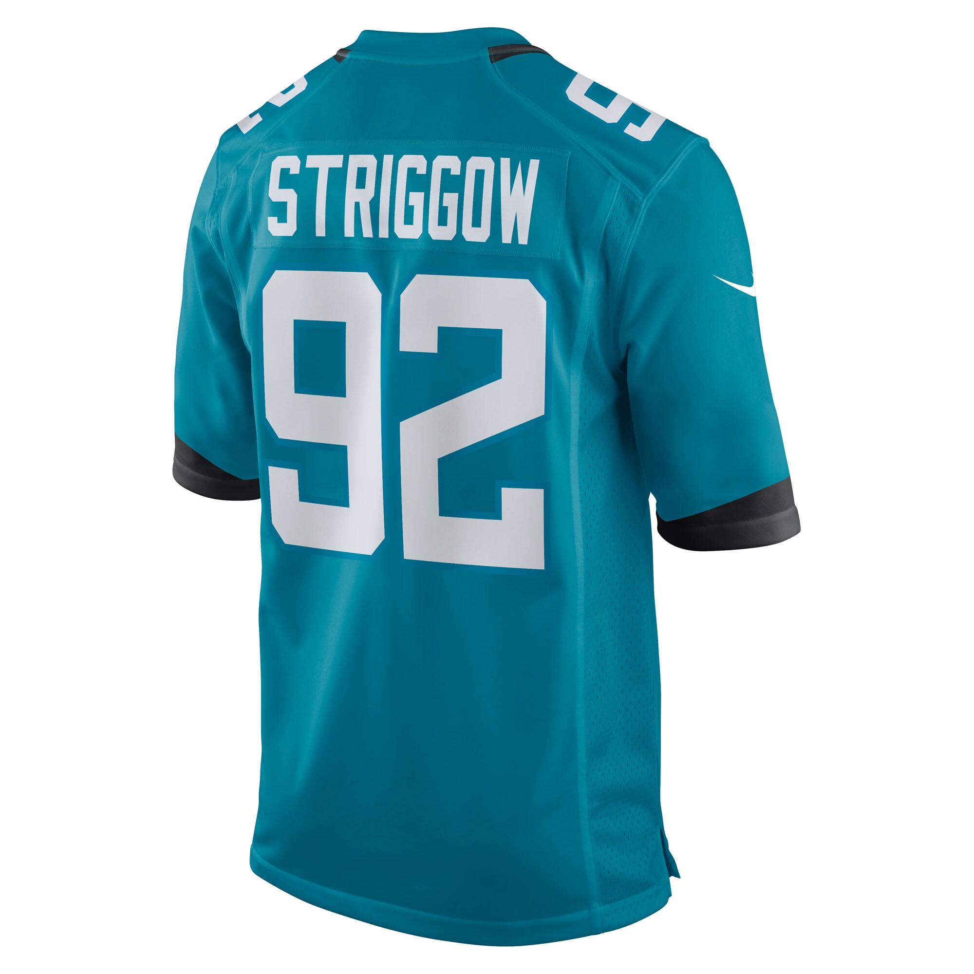 Danny Striggow Jacksonville Jaguars Nike Team Game Jersey – Teal Clowdercats