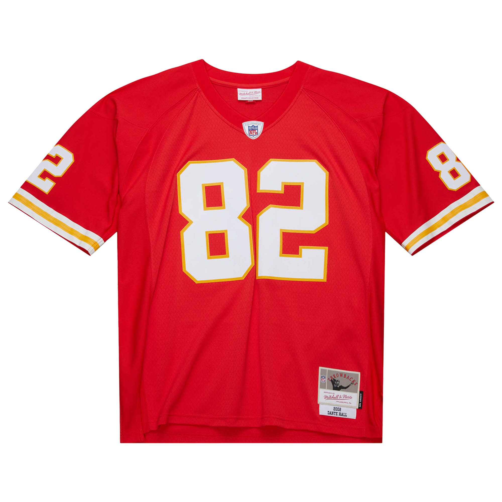 Dante Hall Kansas City Chiefs Mitchell & Ness 2002 Legacy Replica Jersey – Red Clowdercats