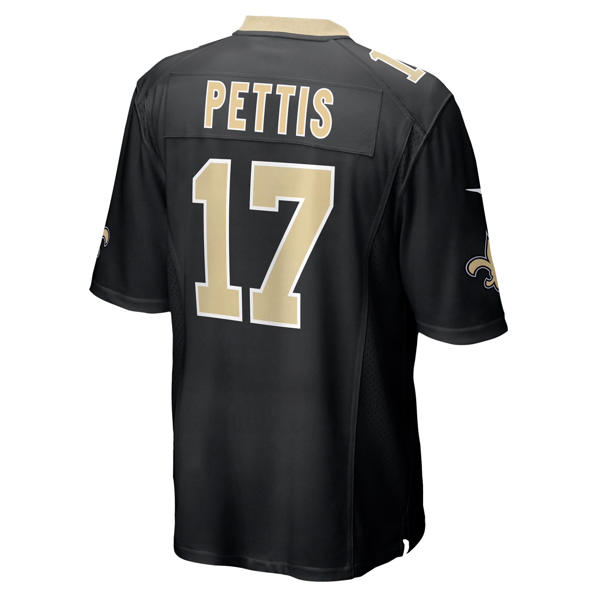 Dante Pettis New Orleans Saints Nike Game Jersey – Black Clowdercats
