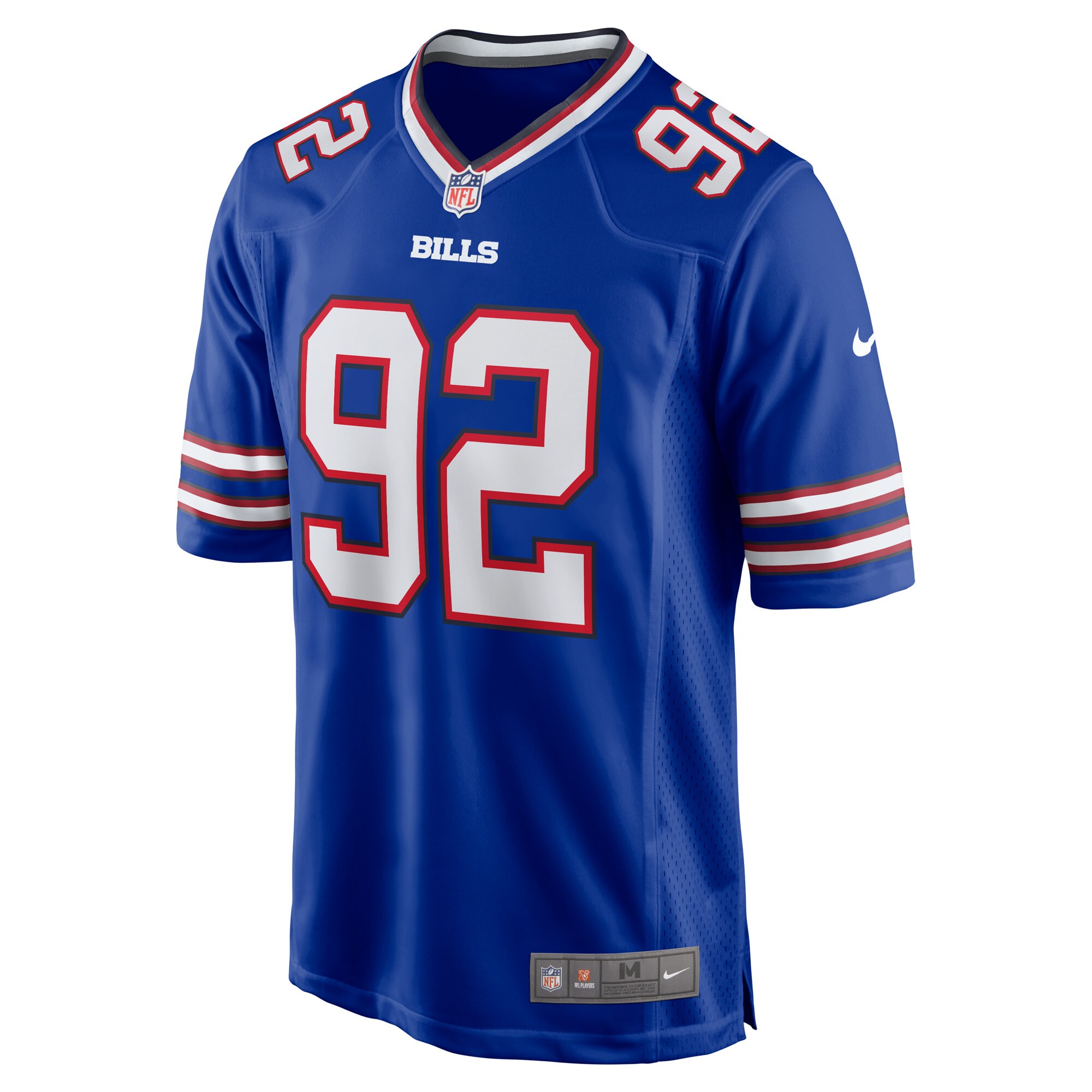 DaQuan Jones Buffalo Bills Nike Game Player Jersey – Royal Clowdercats