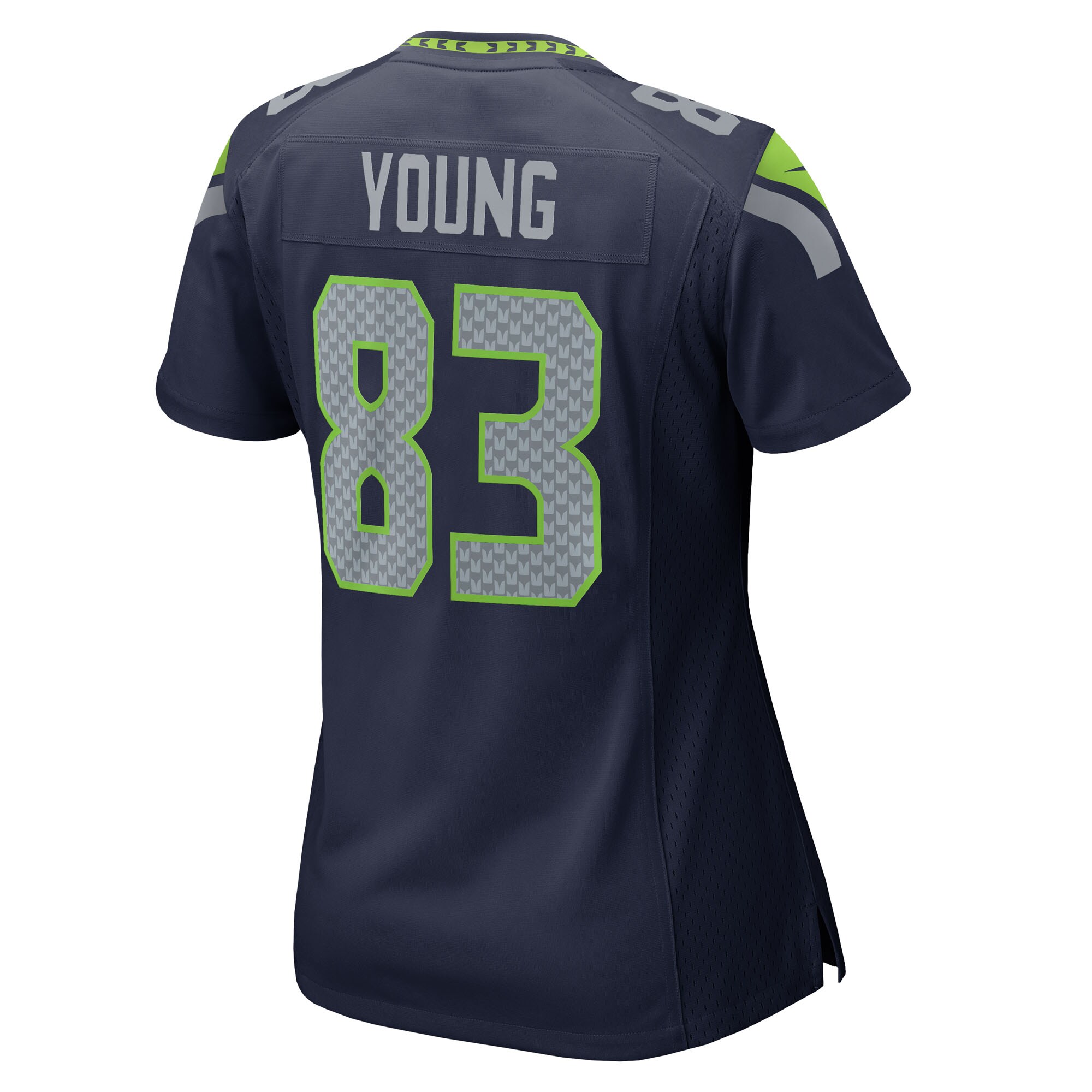 Dareke Young Seattle Seahawks Nike Women’s Team Game Jersey – College Navy Clowdercats