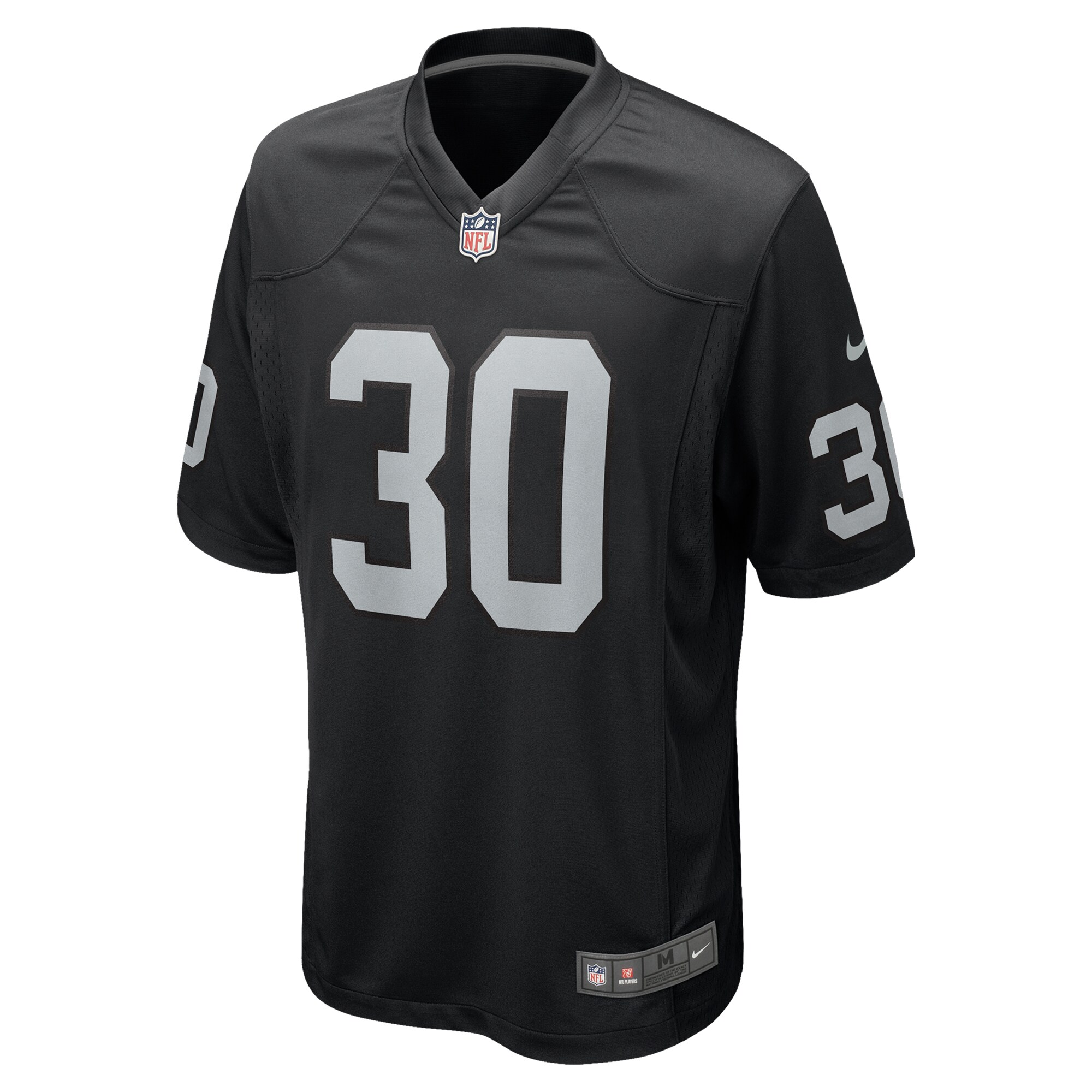 Darnay Holmes Las Vegas Raiders Nike Team Game Jersey – Black Clowdercats