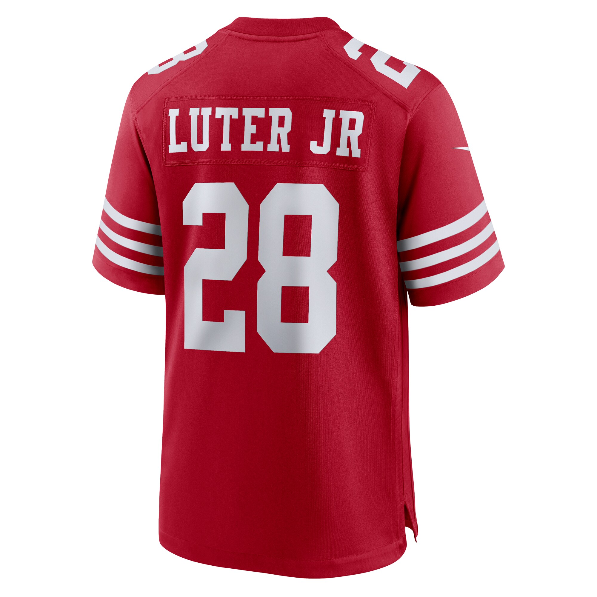 Darrell Luter Jr. San Francisco 49ers Nike Game Jersey – Scarlet Clowdercats