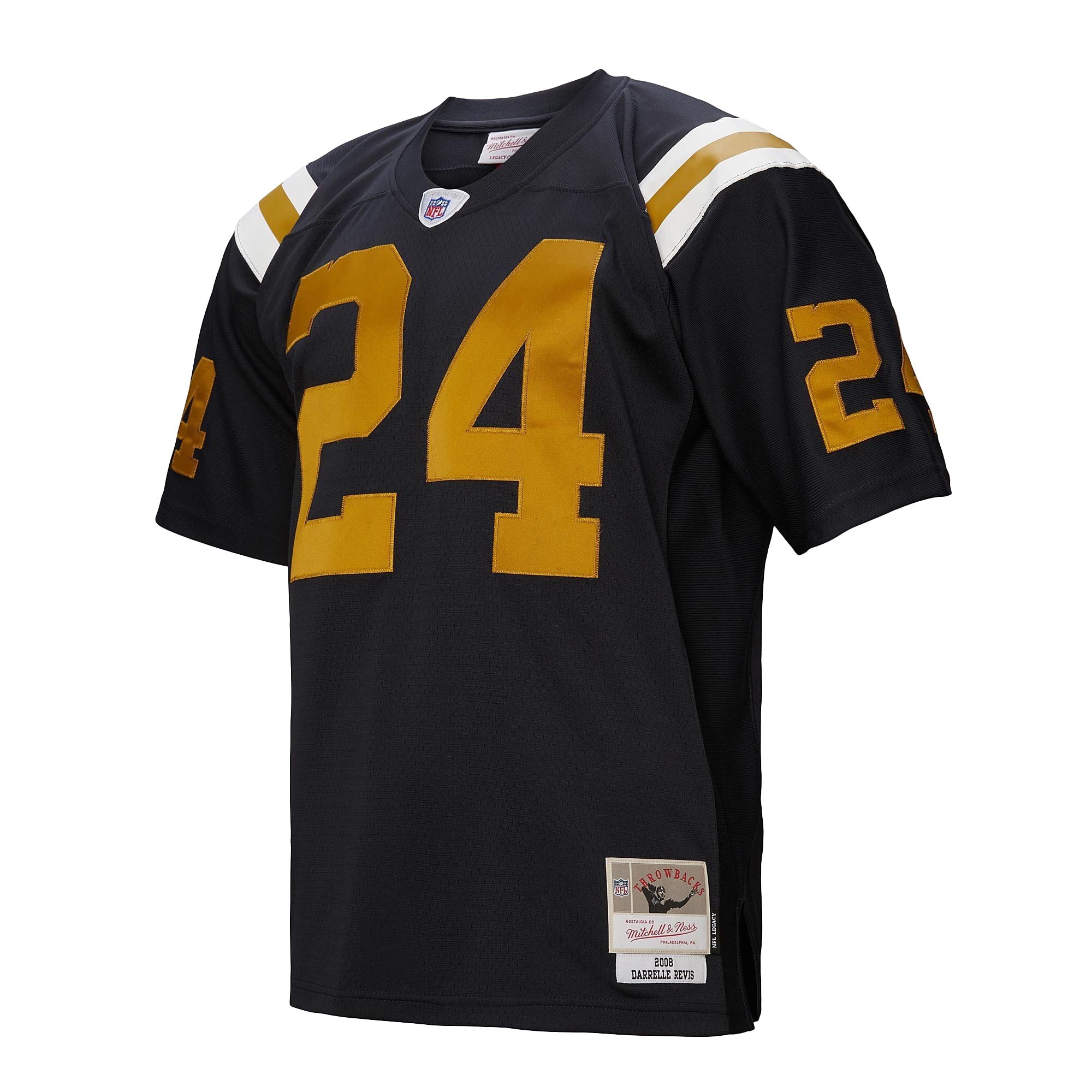 Darrelle Revis New York Jets Mitchell & Ness 2008 Legacy Replica Jersey – Navy Clowdercats